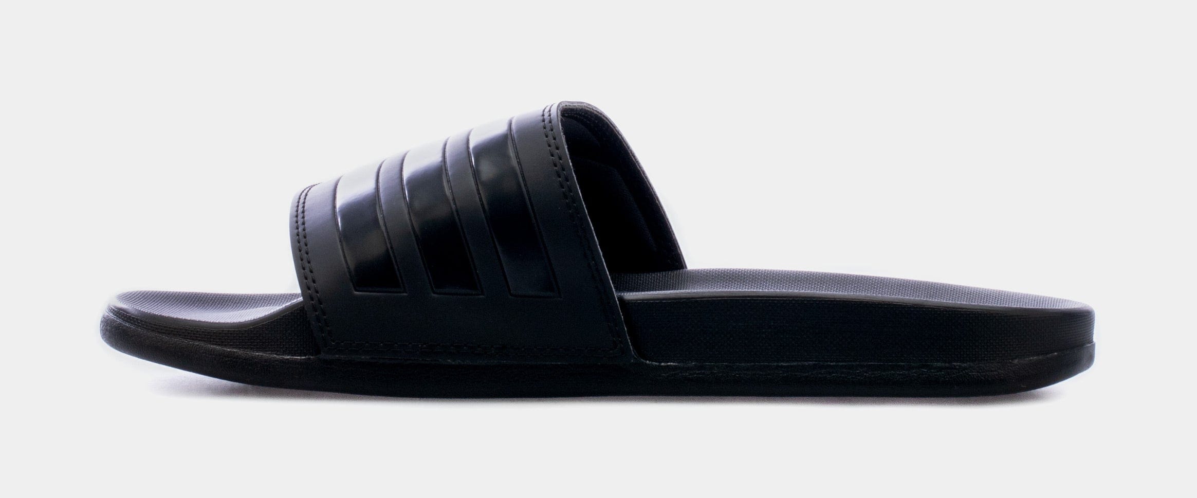 adidas Adilette Comfort Slides Mens Sandals (Black)