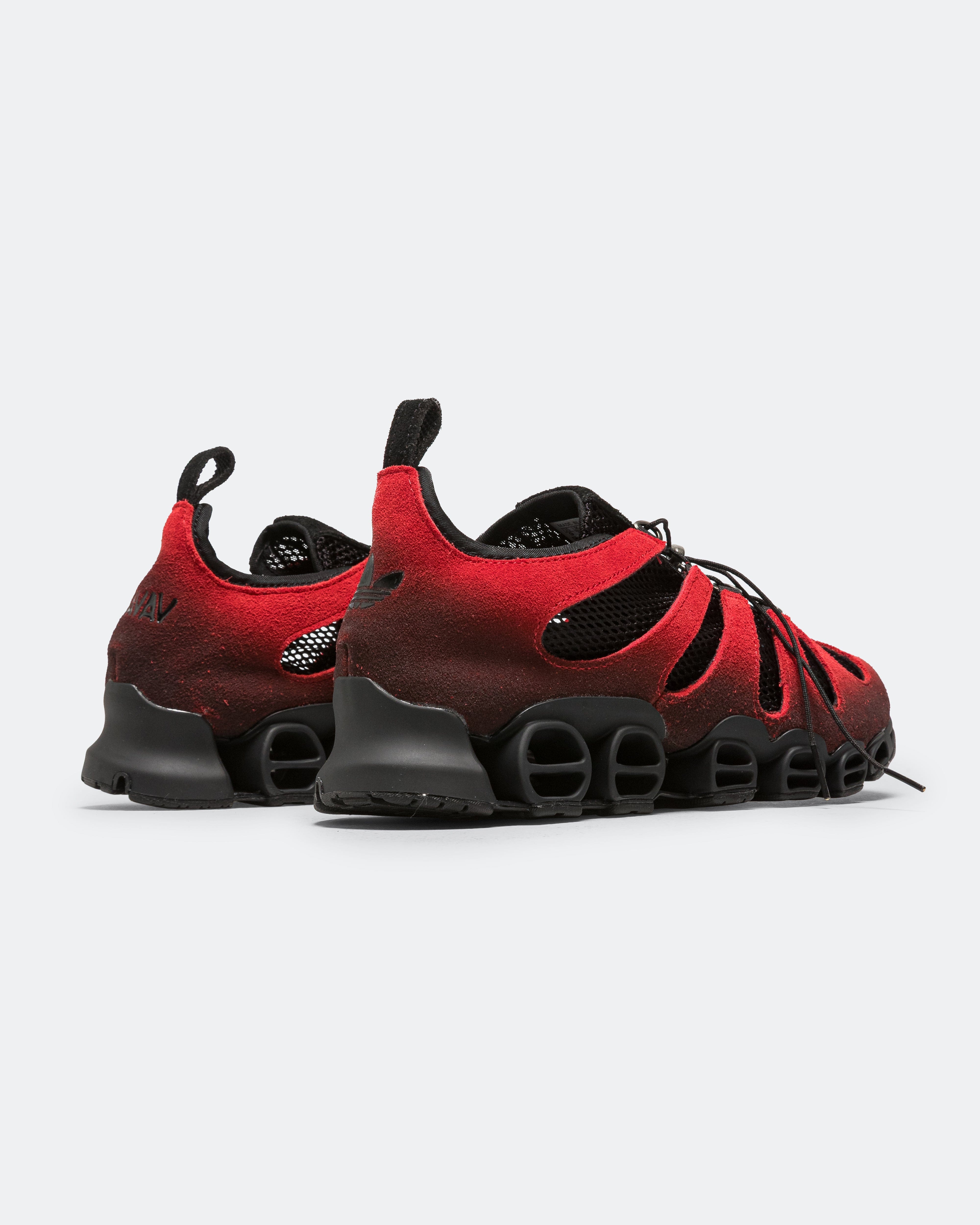 adidas Womens Megaride Cutout Canvas x AVAVAV - Core Black/Power Red