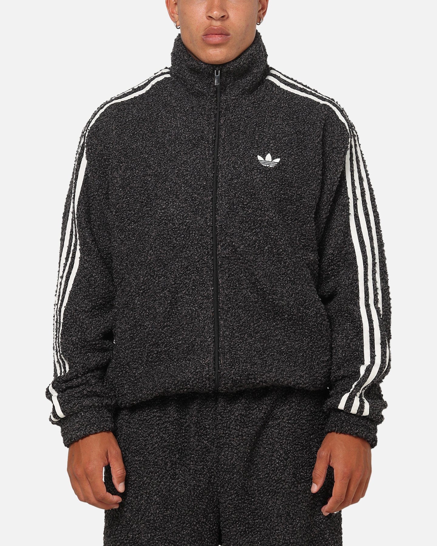adidas Boucle Firebird Track Top Black