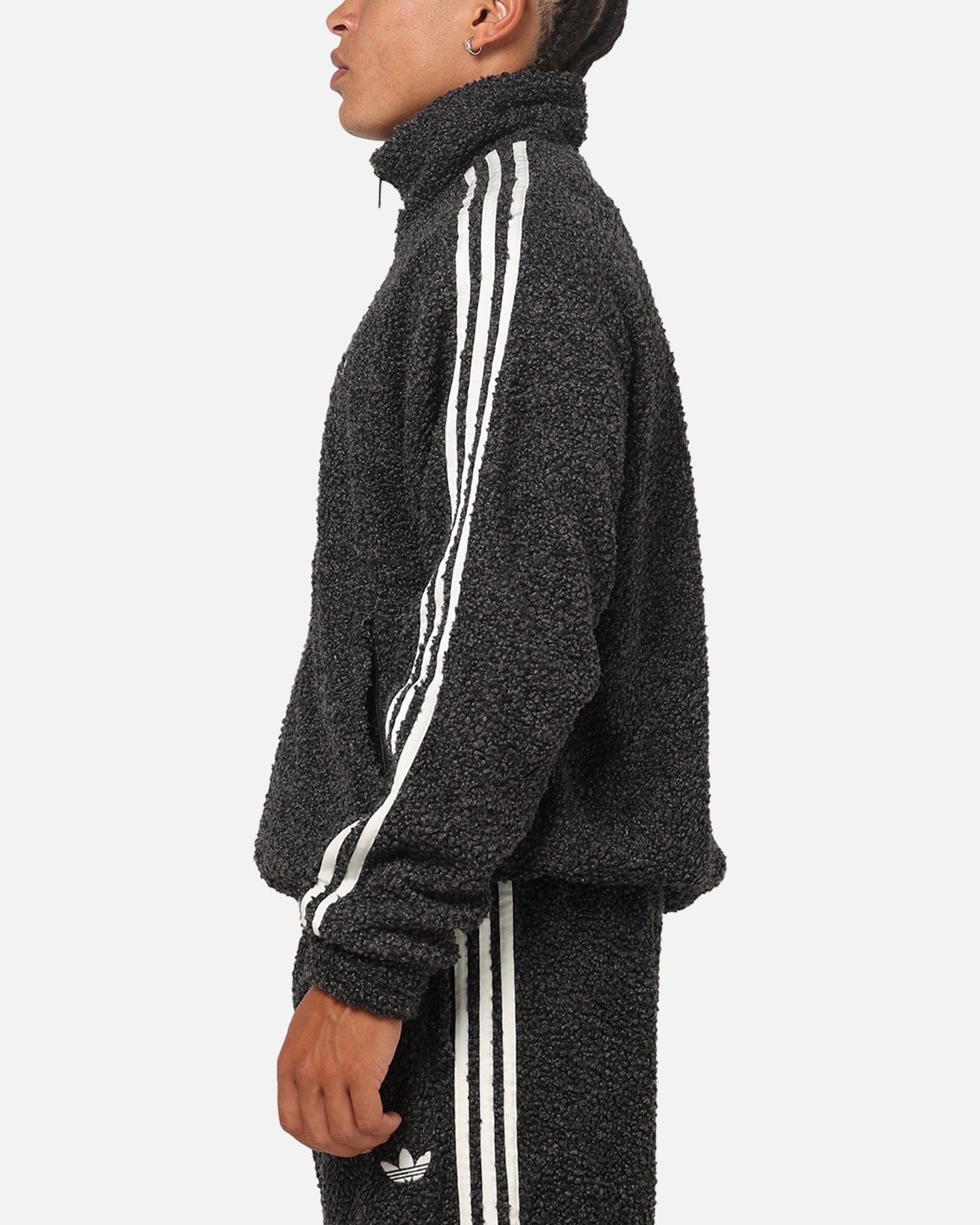 adidas Boucle Firebird Track Top Black