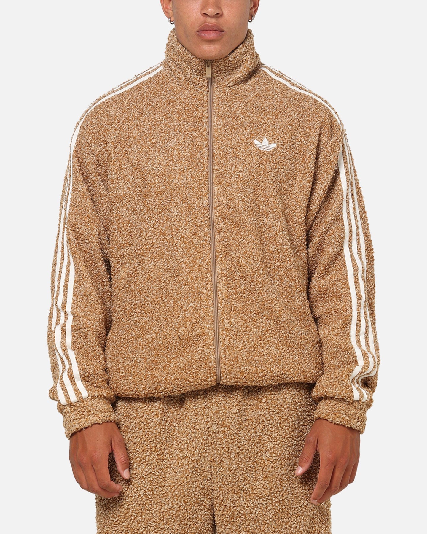 adidas Boucle Firebird Track Top Cardboard