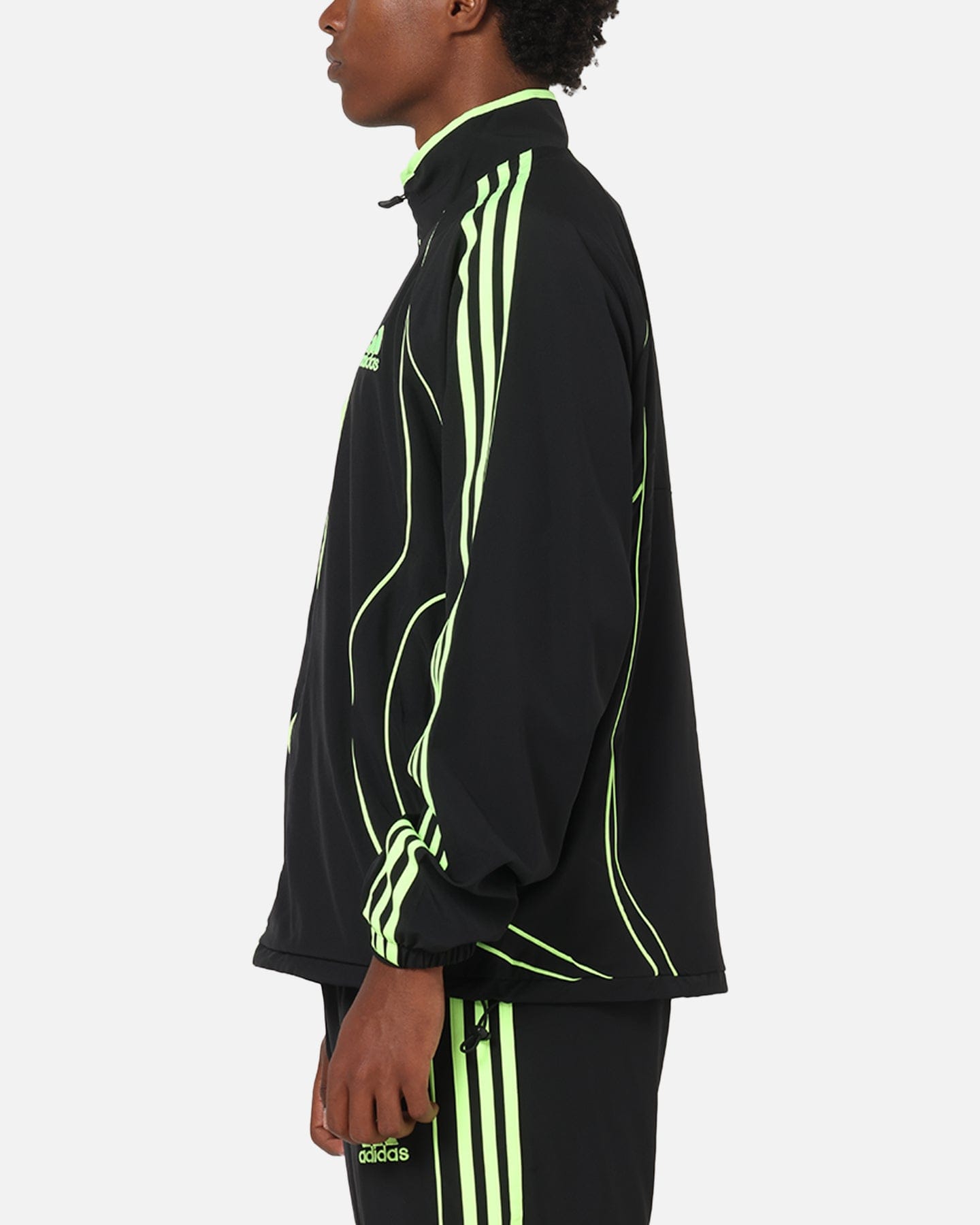 adidas Teamgeist Adicolor Track Jacket Black/Green