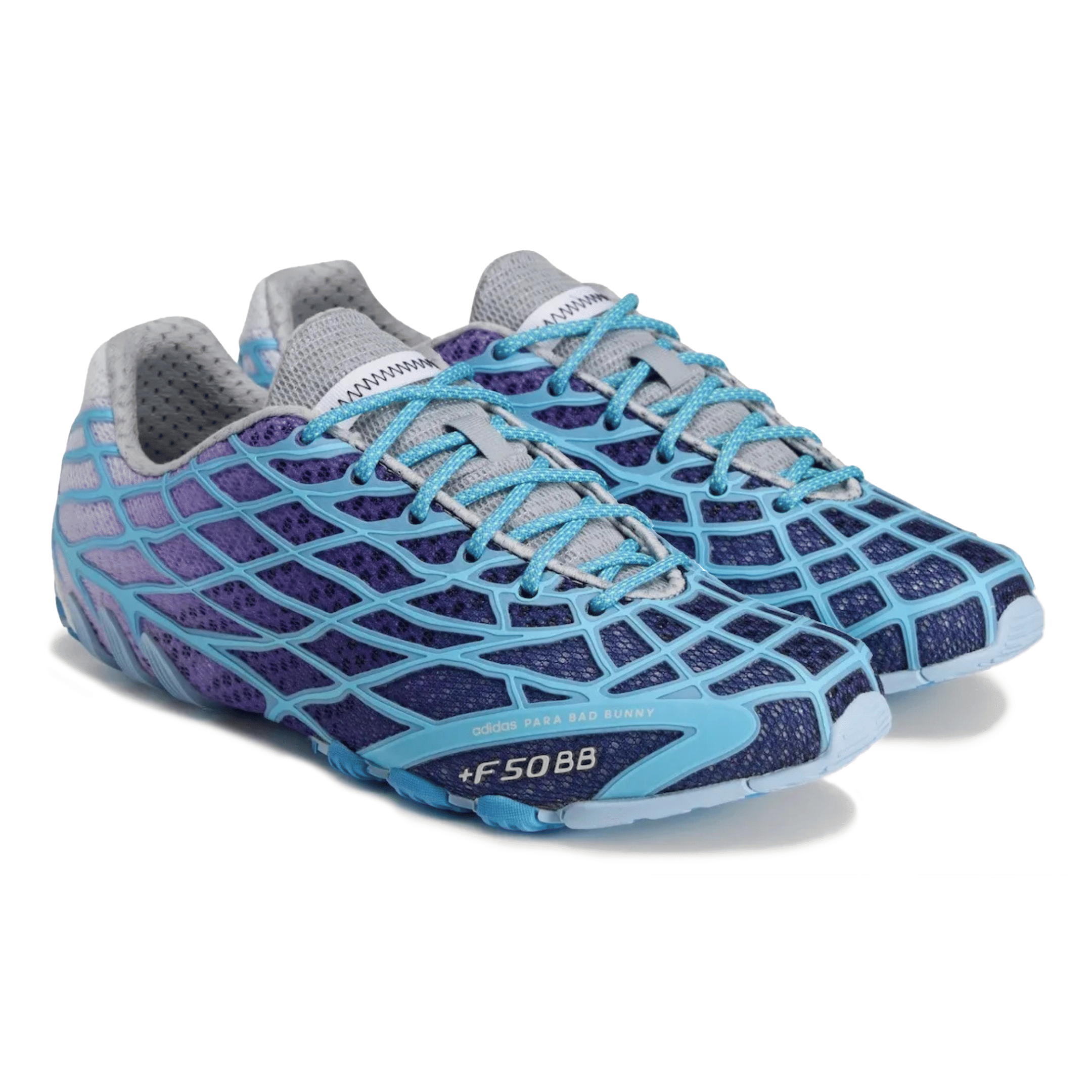 adidas x Bad Bunny Men's F50 Ghost Sprint Dark Marine/Grey/Sky Blue