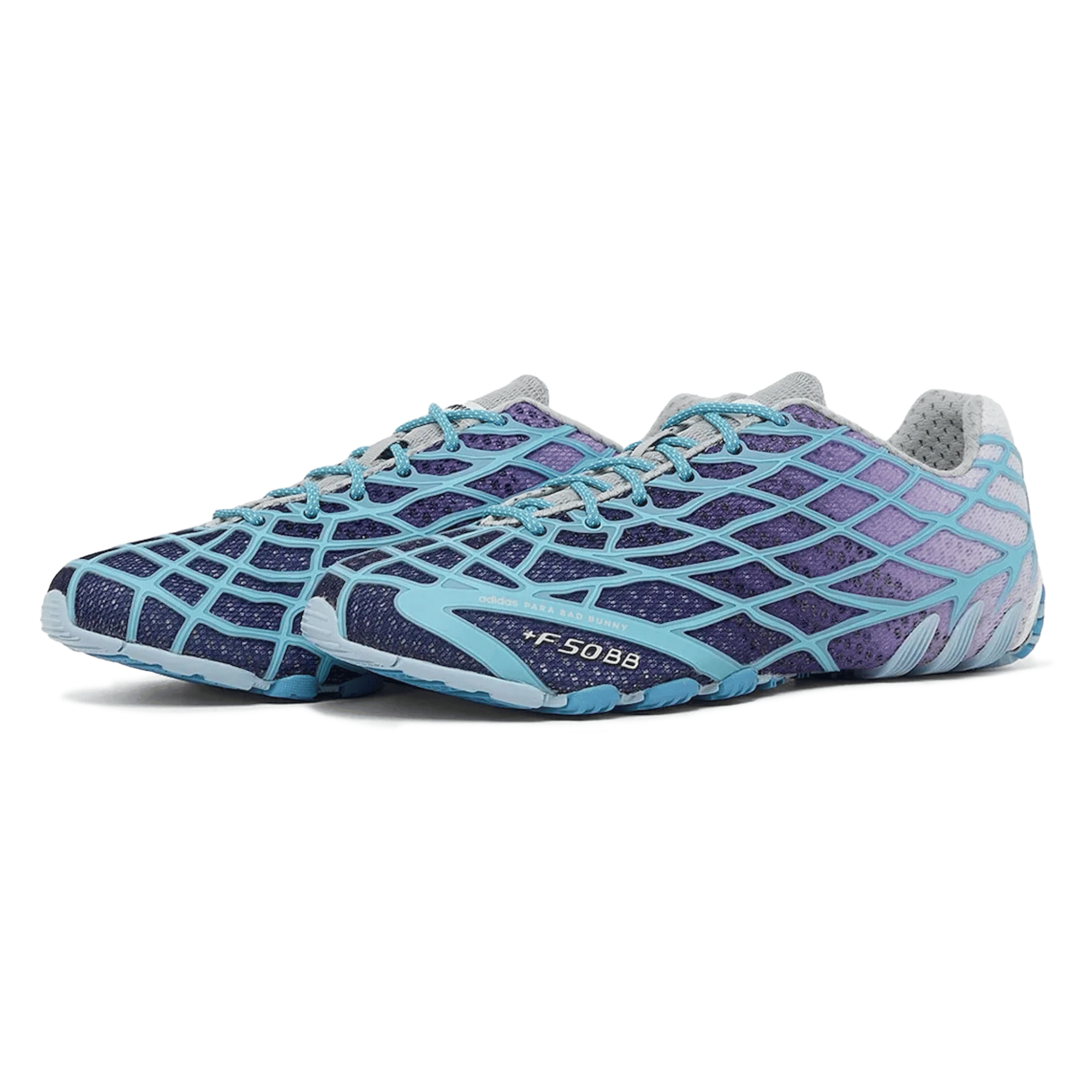 adidas x Bad Bunny Men's F50 Ghost Sprint Dark Marine/Grey/Sky Blue