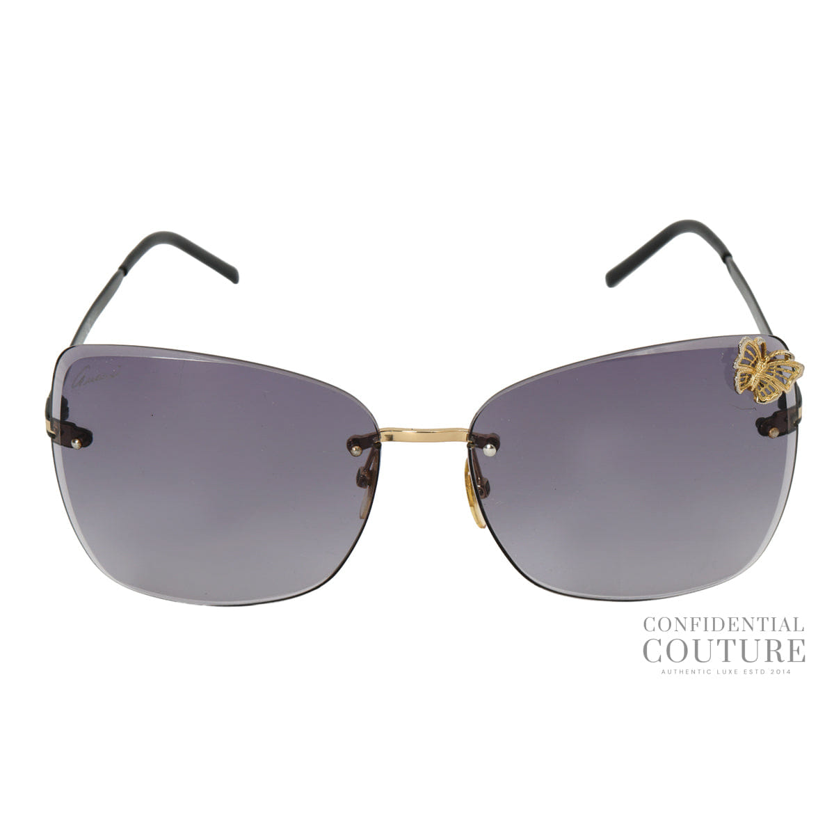 Gucci GG4217/S DZ0EU Rimless Sunglasses