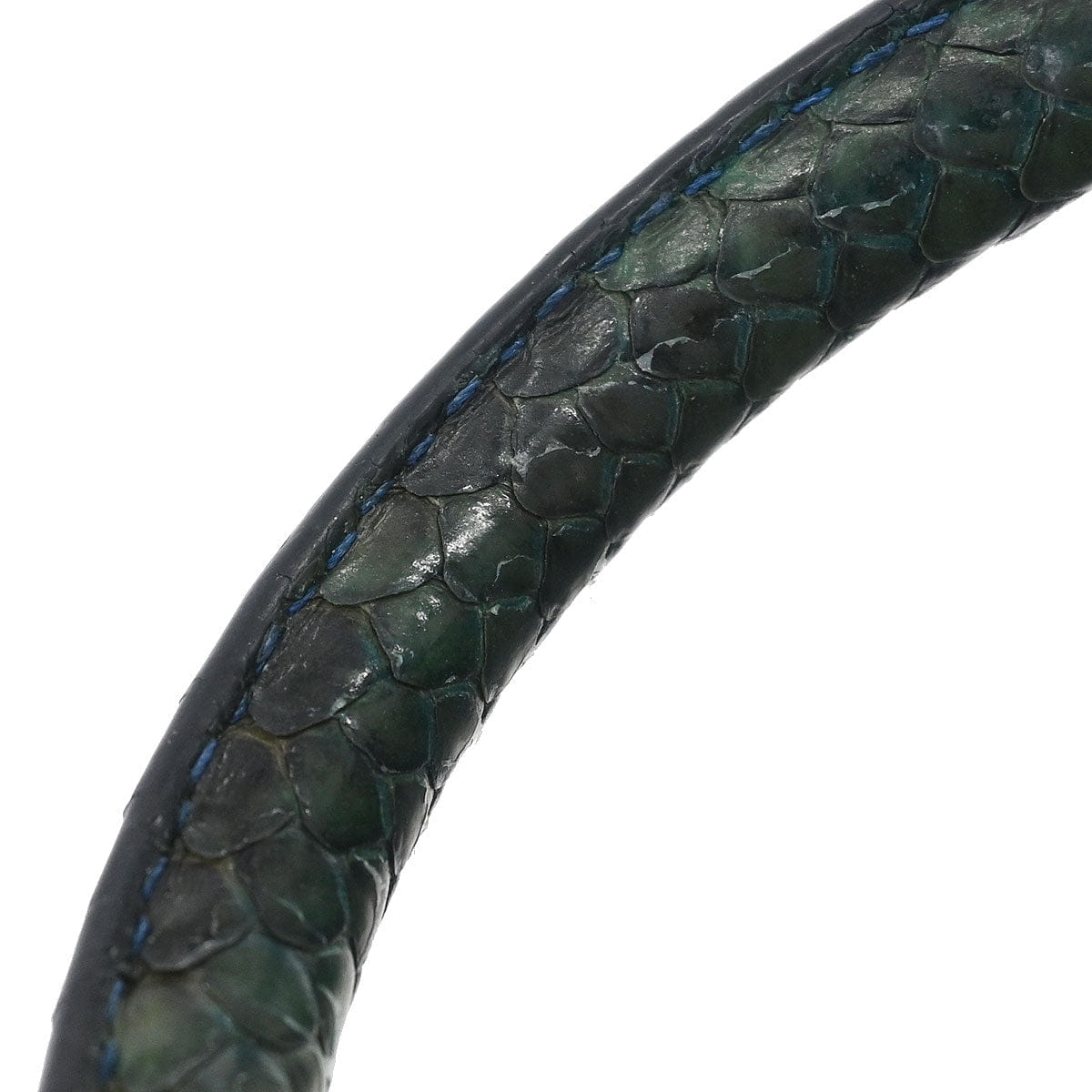 Loewe * Green Python Amazona 28 Handbag