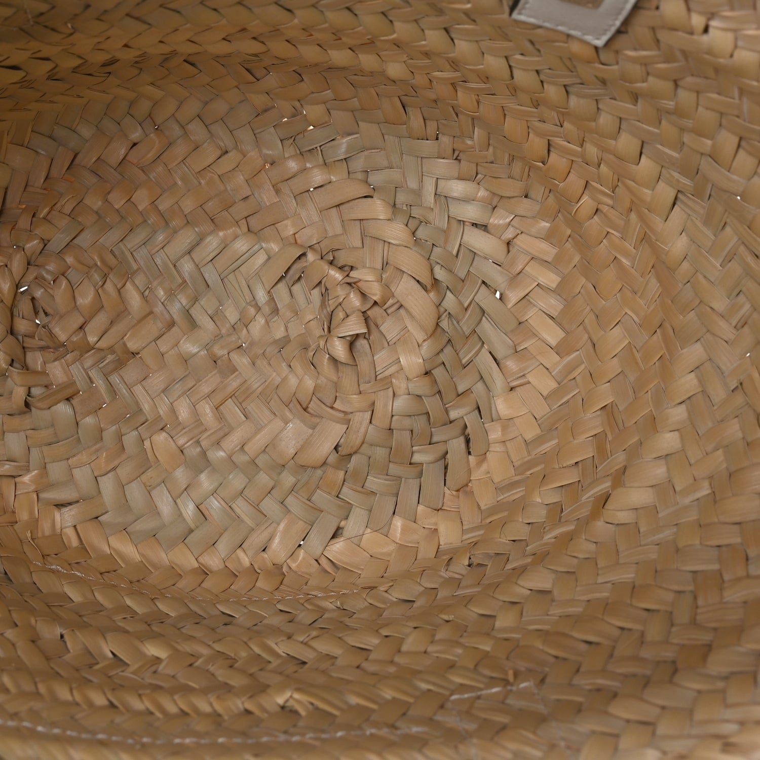 Loewe Raffia Small Basket Tote Bag Natural White Natural White