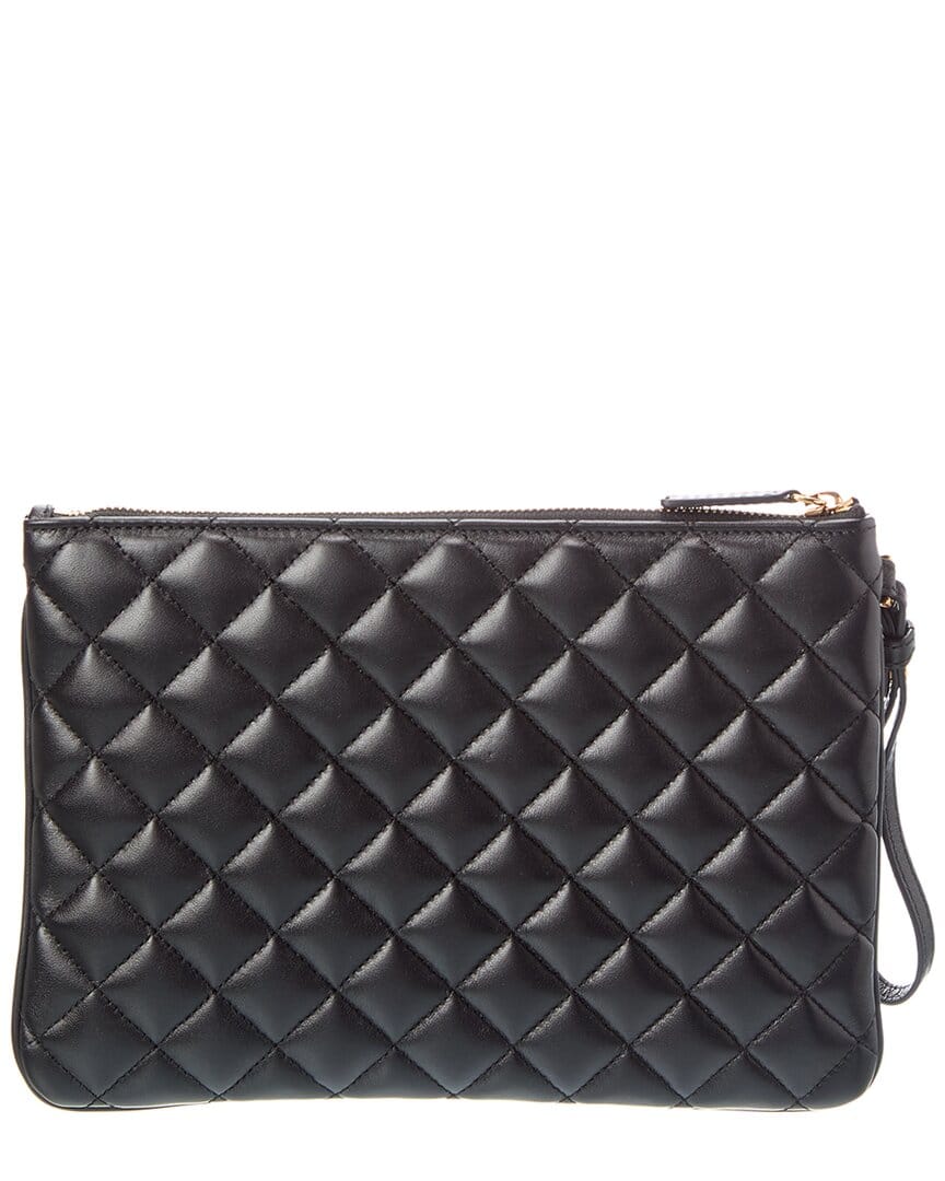 Versace Quilted Leather Pouch