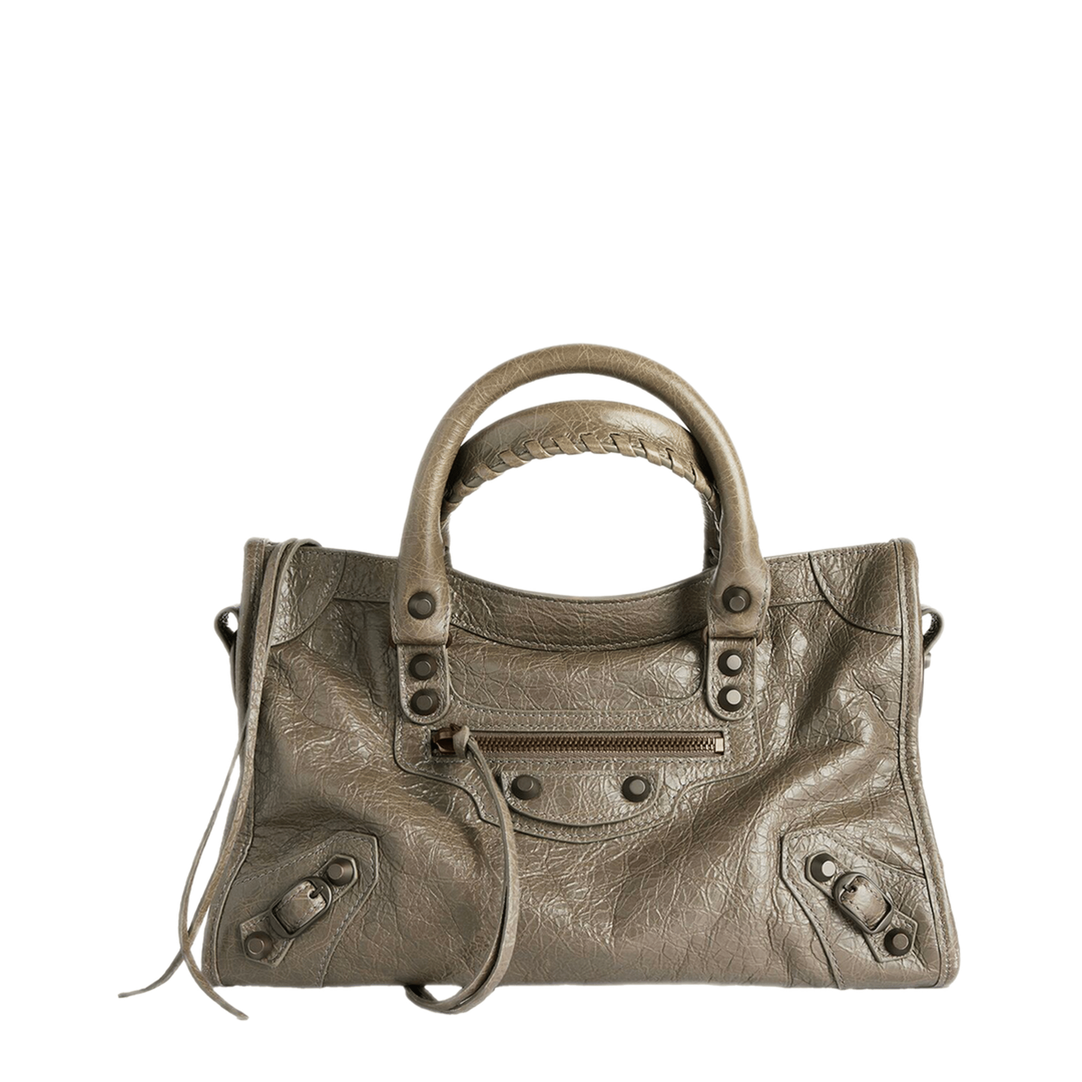 Balenciaga Le City Small Lambskin Tote - Black