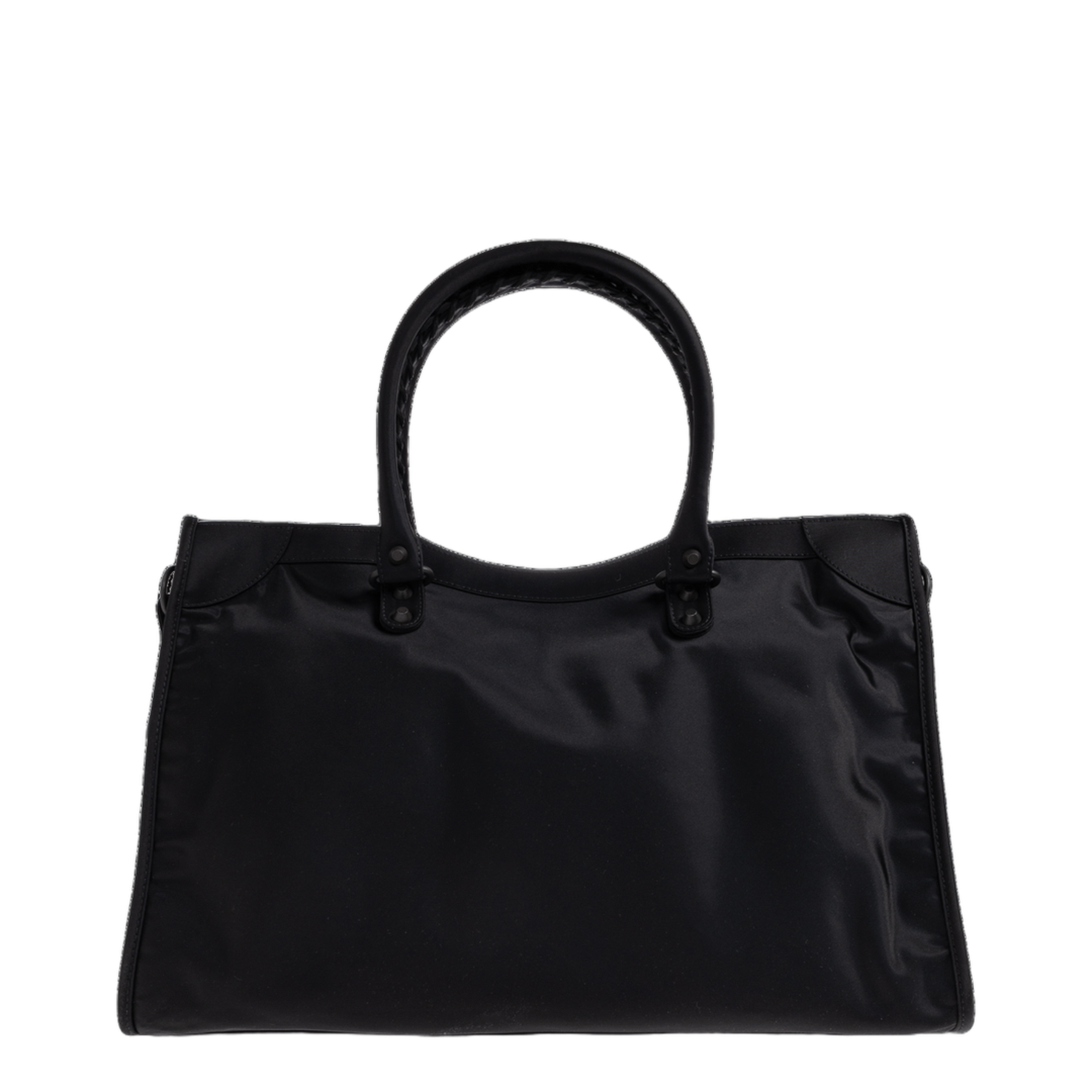 Balenciaga Le City Large Nylon & Polyester Tote - Black