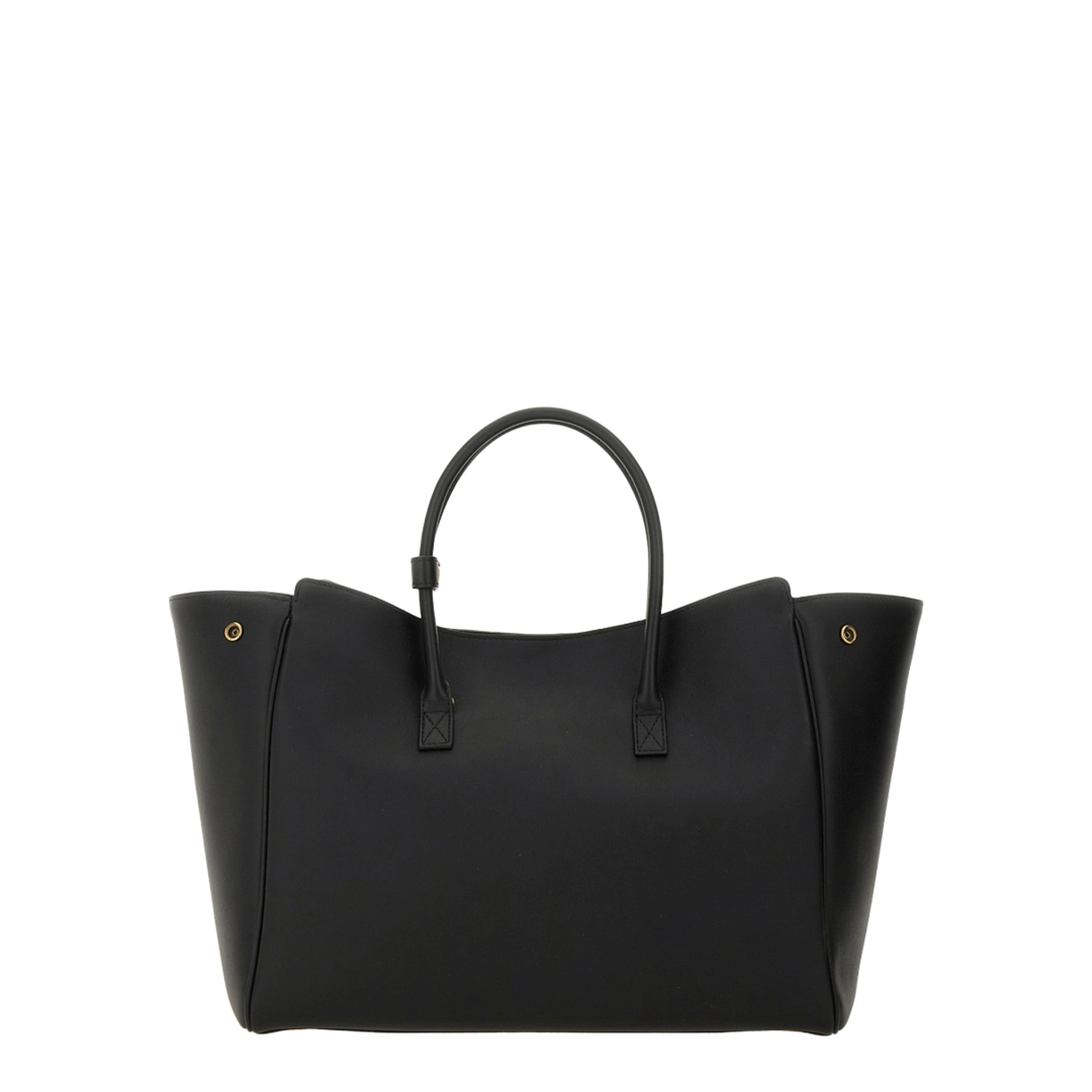 Balenciaga Carry All Hampton Small Calf Leather Tote - Black
