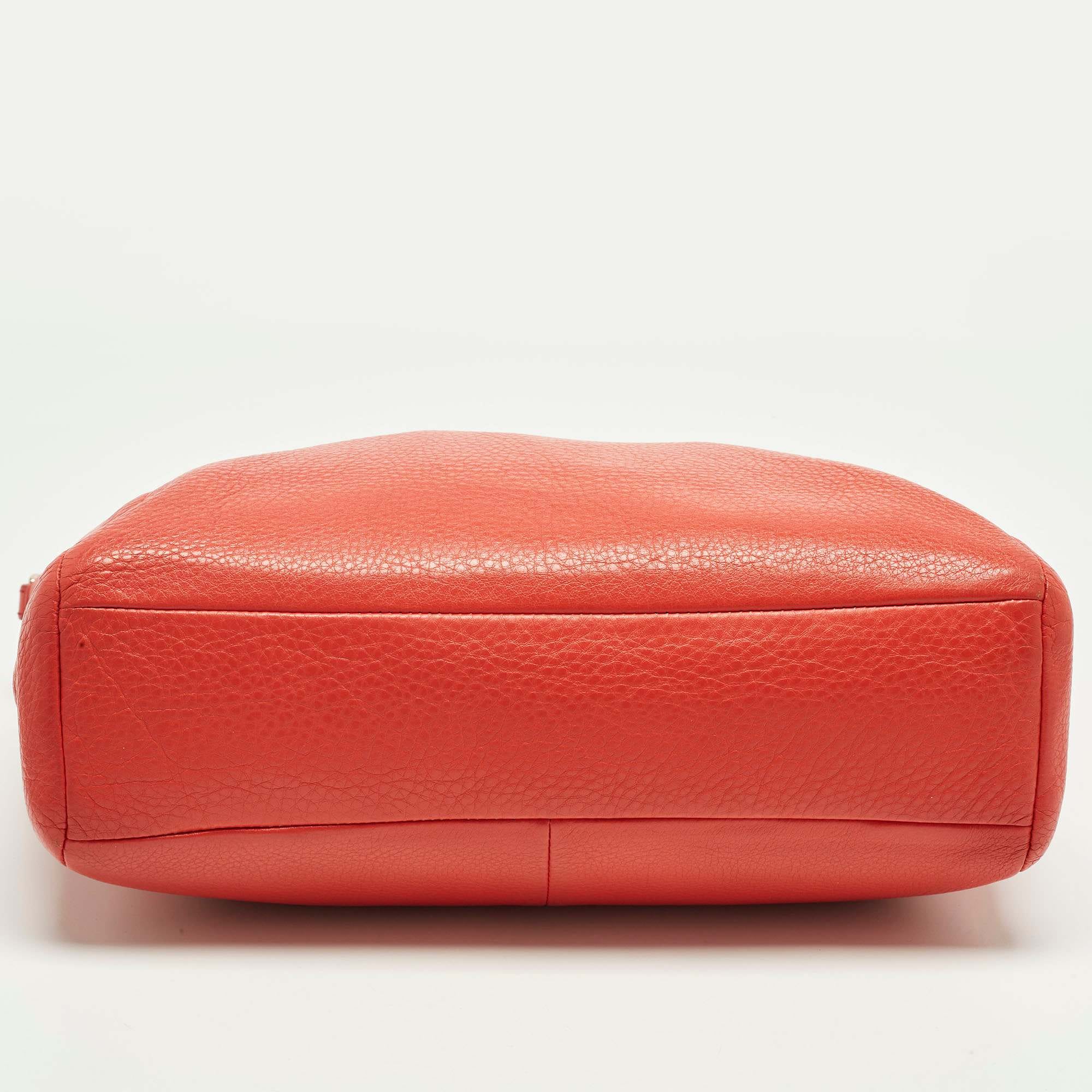 Coach Red Leather Small Kelsey Satchel