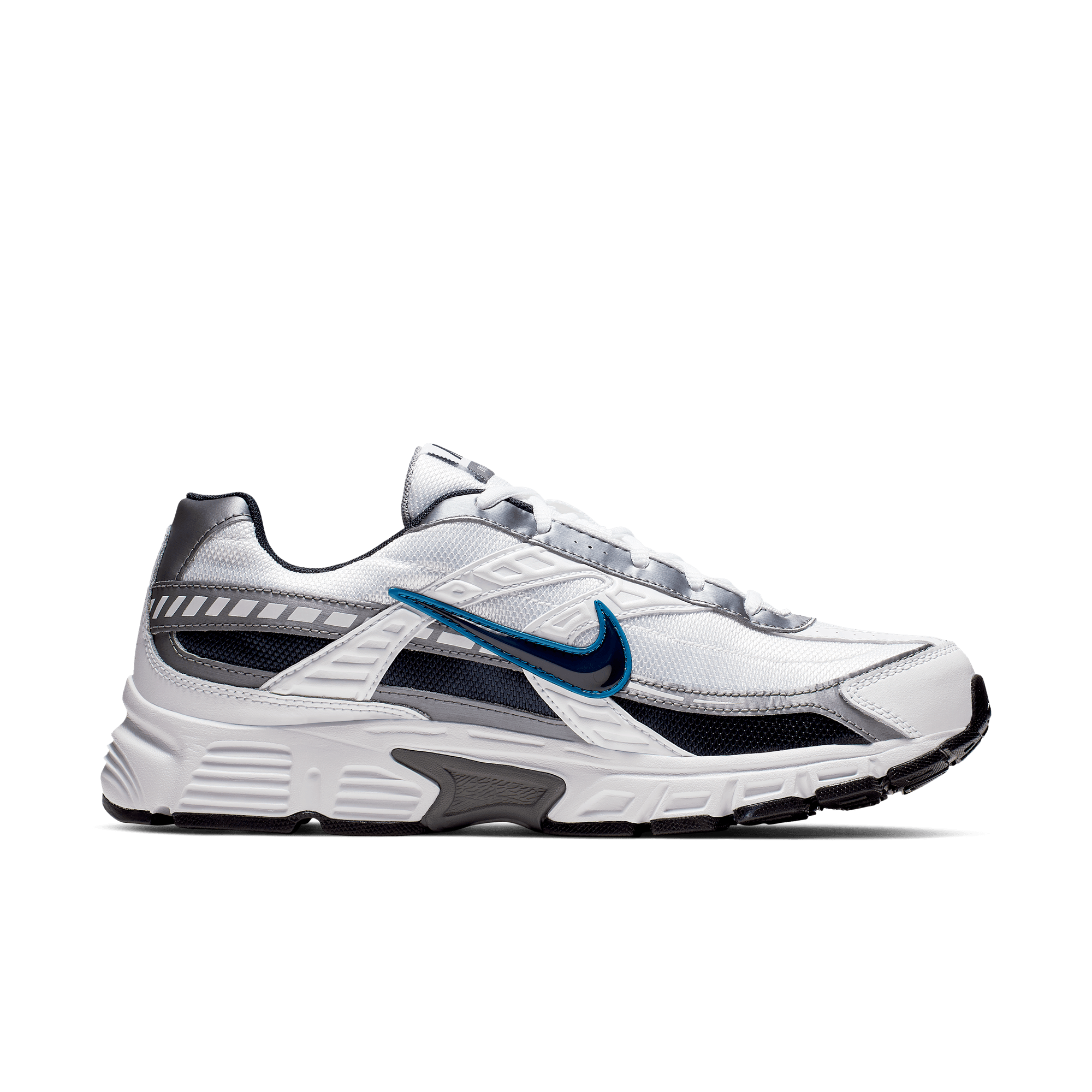 Nike INITIATOR - WHITE / OBSIDIAN / METALLIC COOL GREY