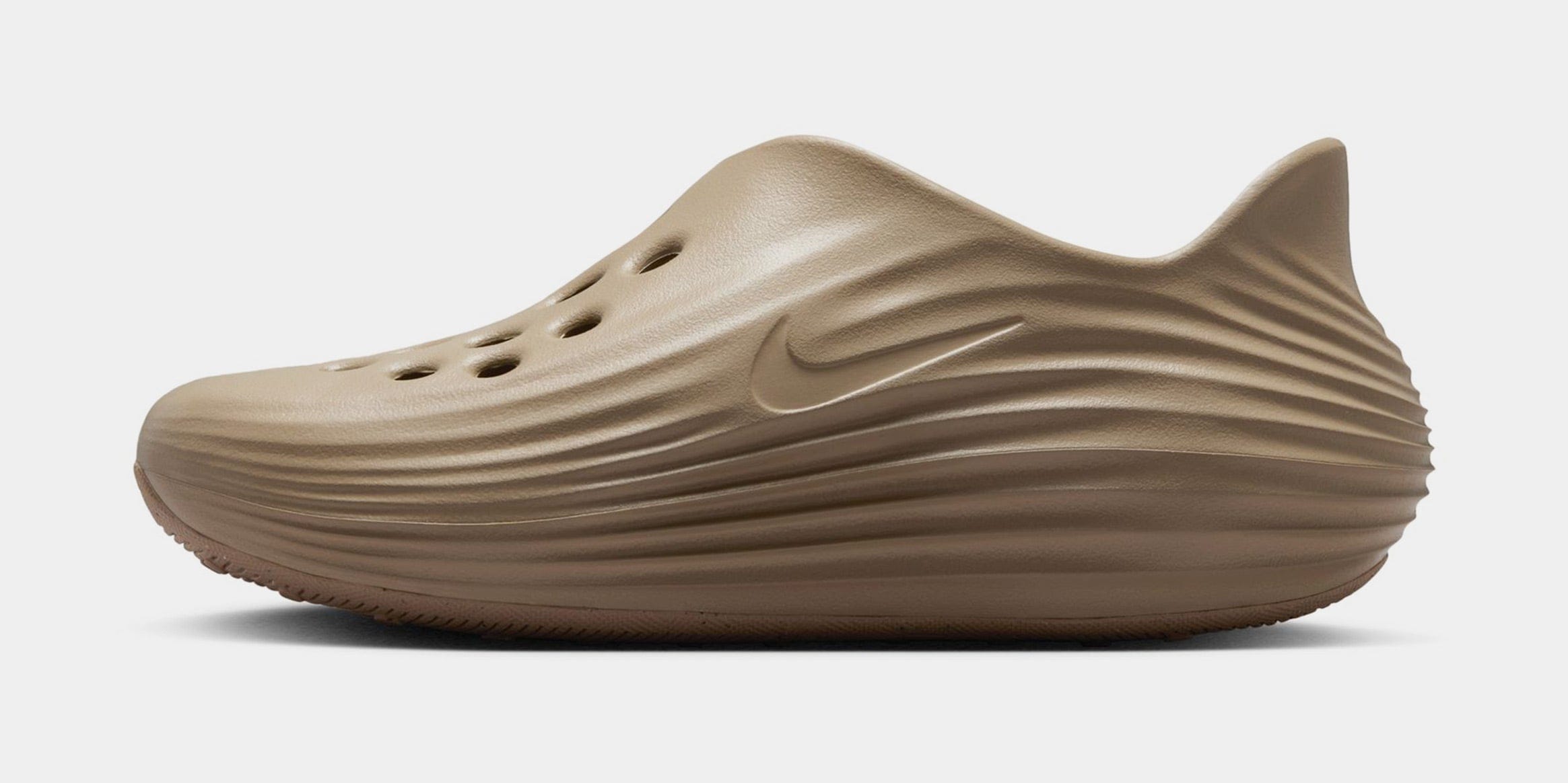 Nike ReactX Rejuven8 Grade School Sandals (Khaki)