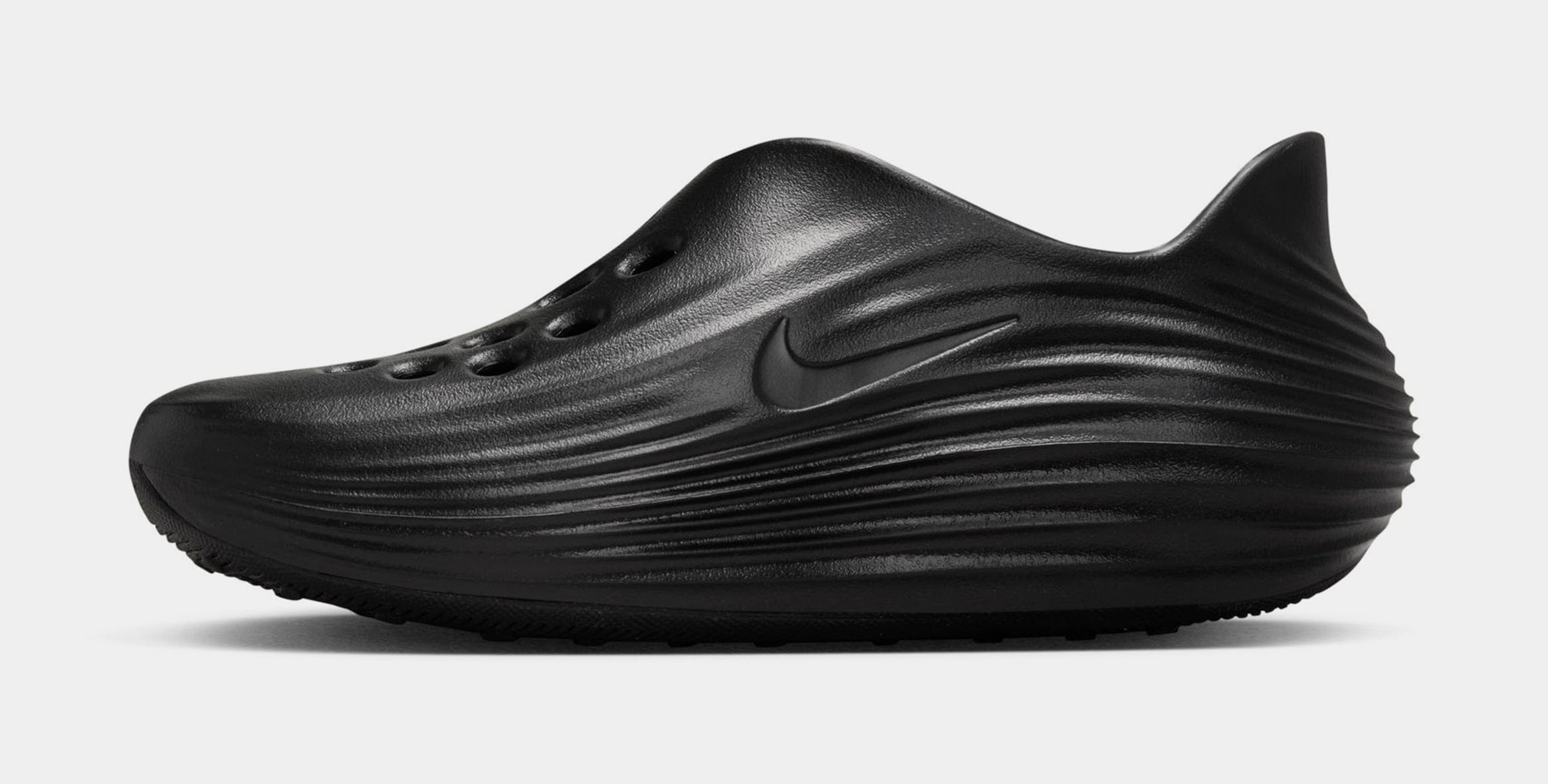 Nike ReactX Rejuven8 Grade School Sandals (Black/Black/Black)