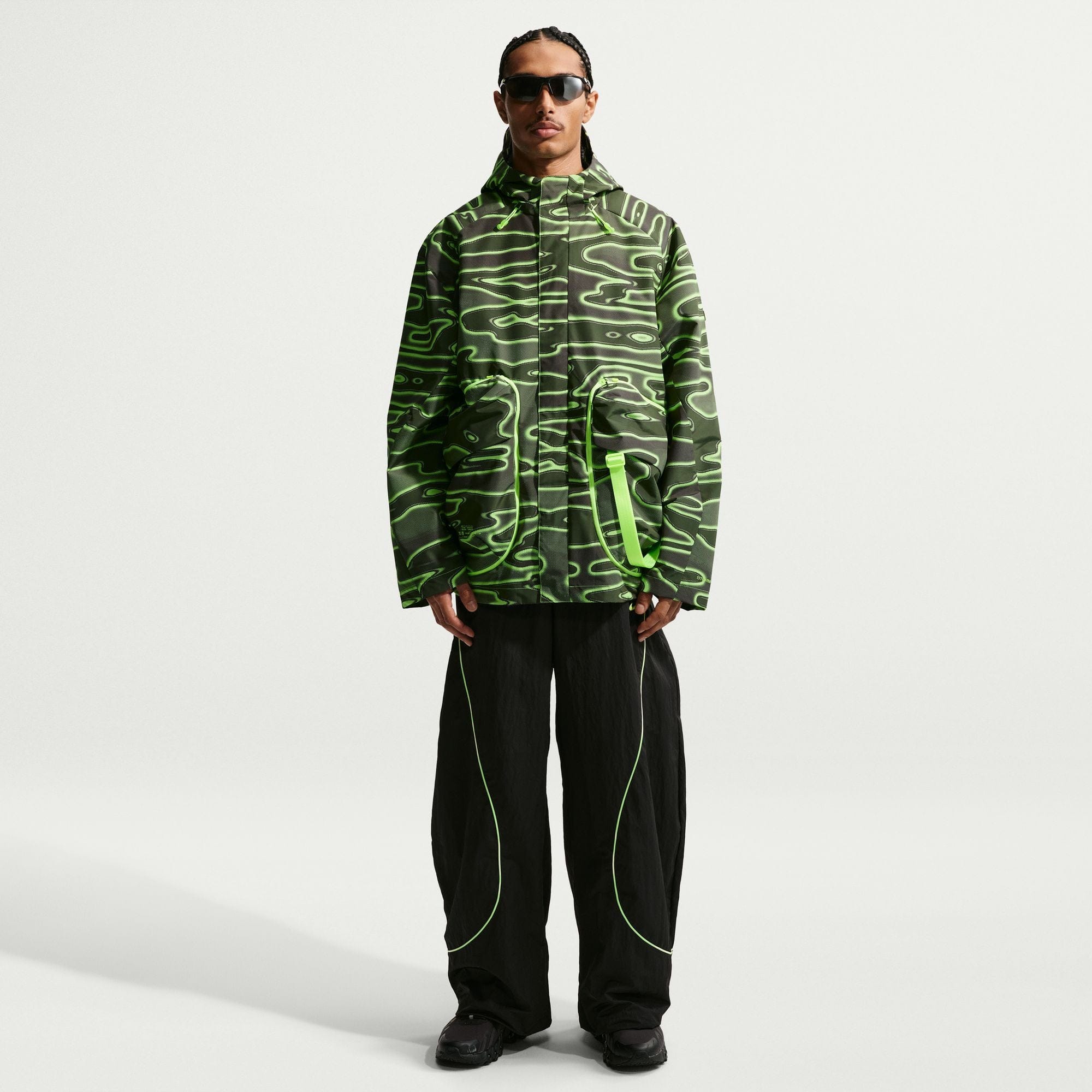 Nike Storm - FIT Hooded Jacket Project F.R.O.G. Volt Ice