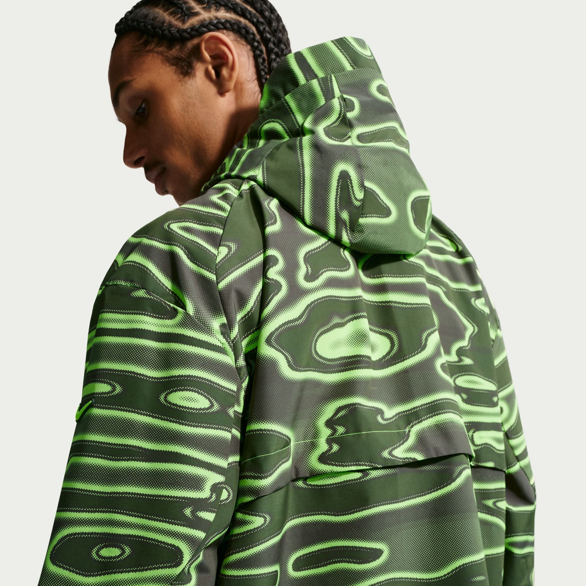 Nike Storm - FIT Hooded Jacket Project F.R.O.G. Volt Ice