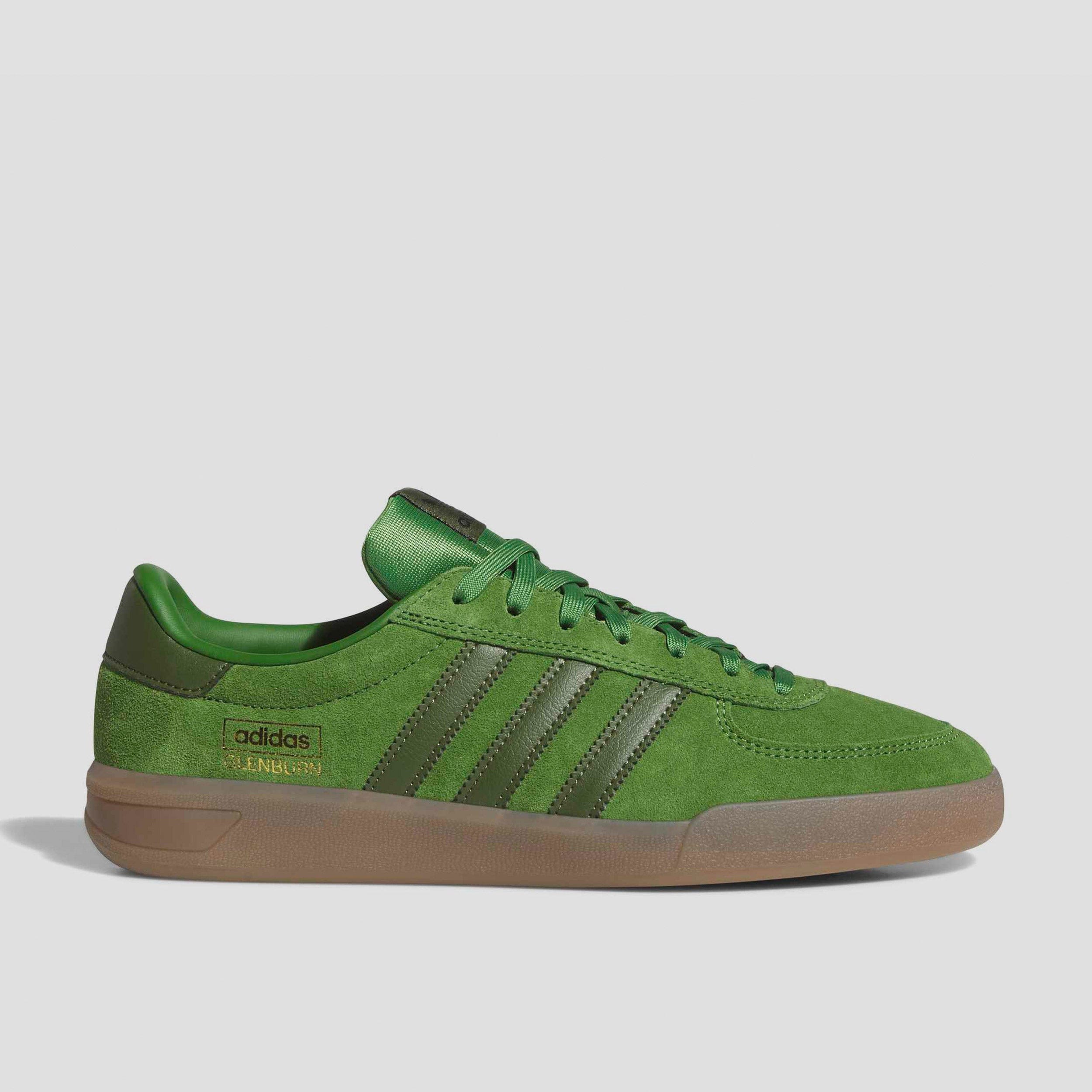 adidas Glenburn Skate Shoes Core Green / Wild Pine / Gum