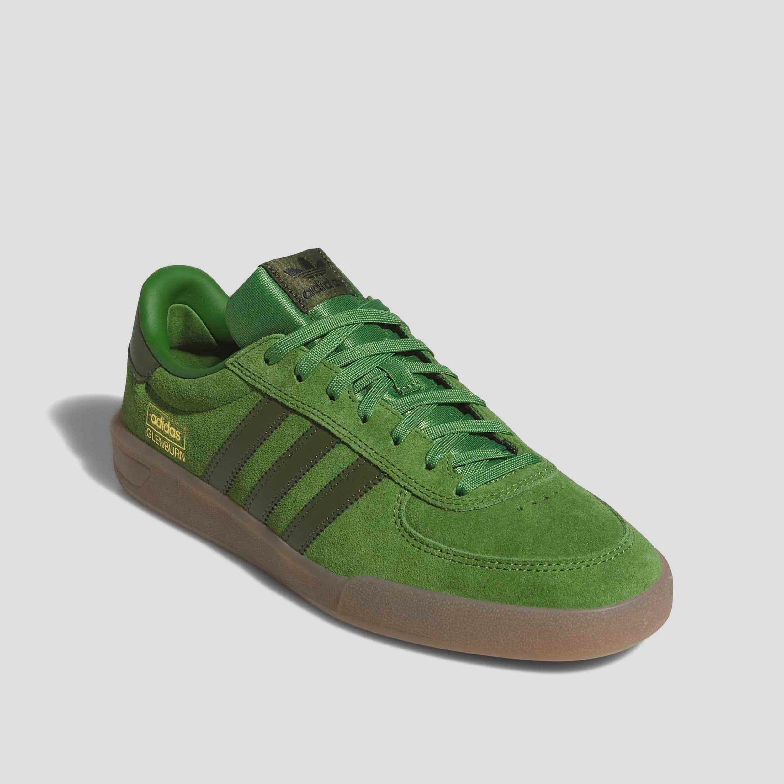 adidas Glenburn Skate Shoes Core Green / Wild Pine / Gum