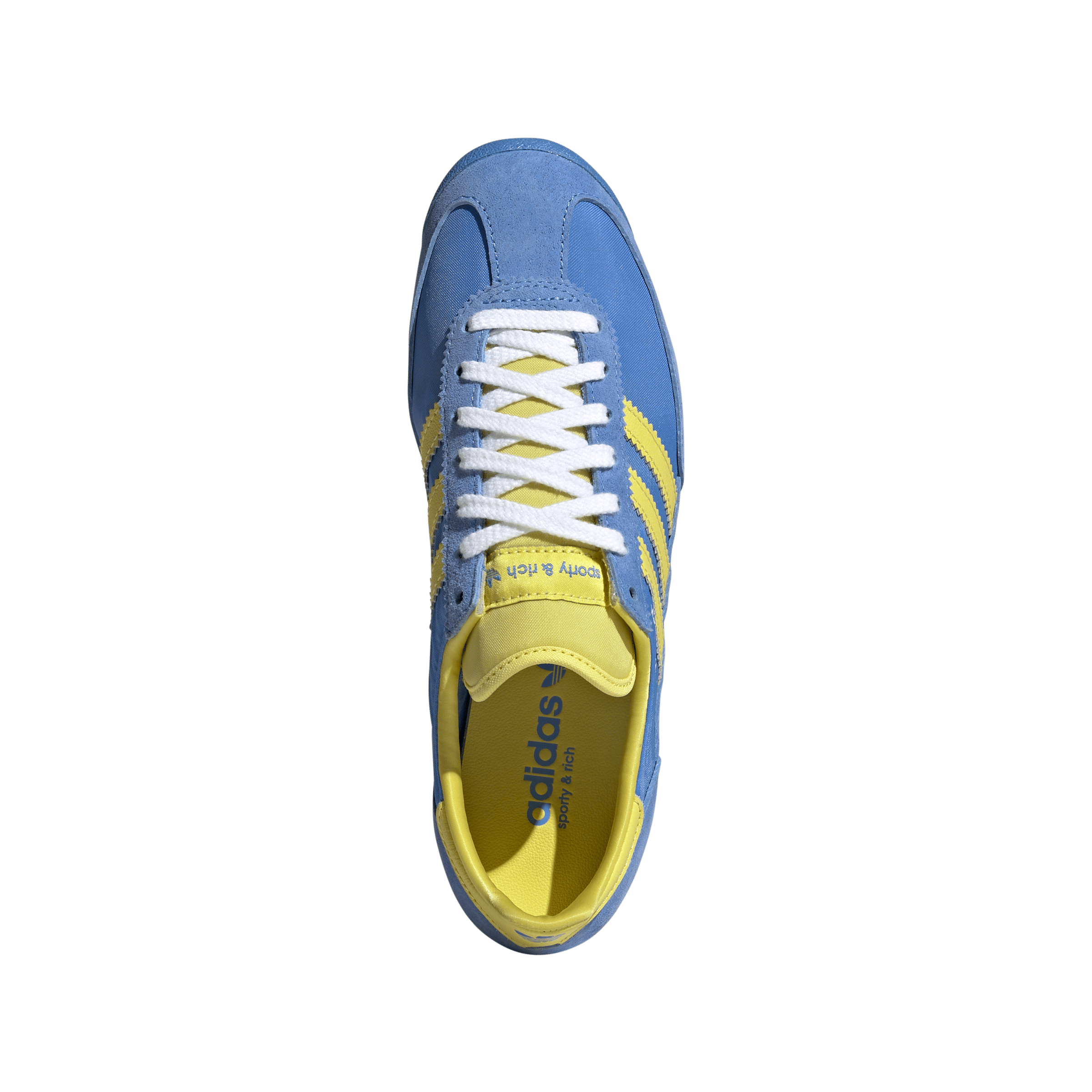 adidas + Sporty & Rich SL 72 Real Blue Light Yellow