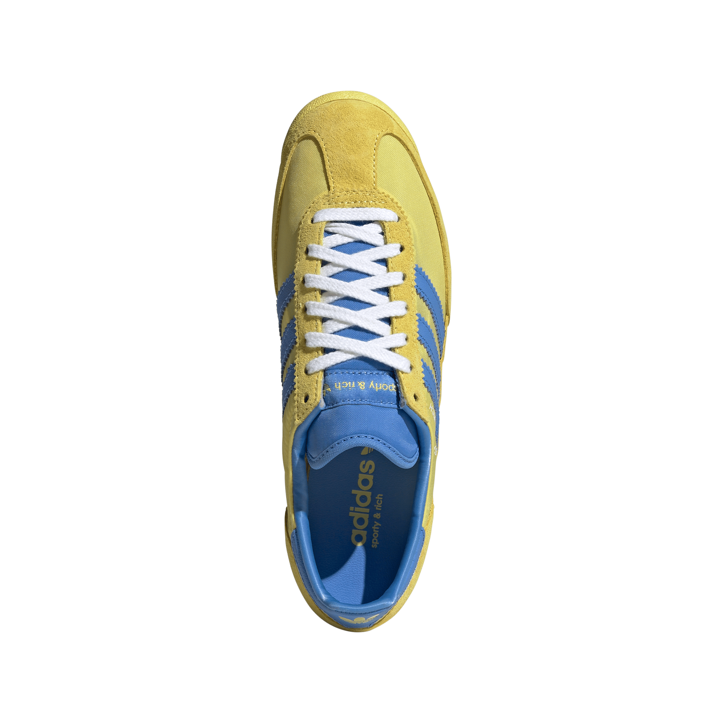 adidas + Sporty & Rich SL 72 'Light Yellow Real Blue