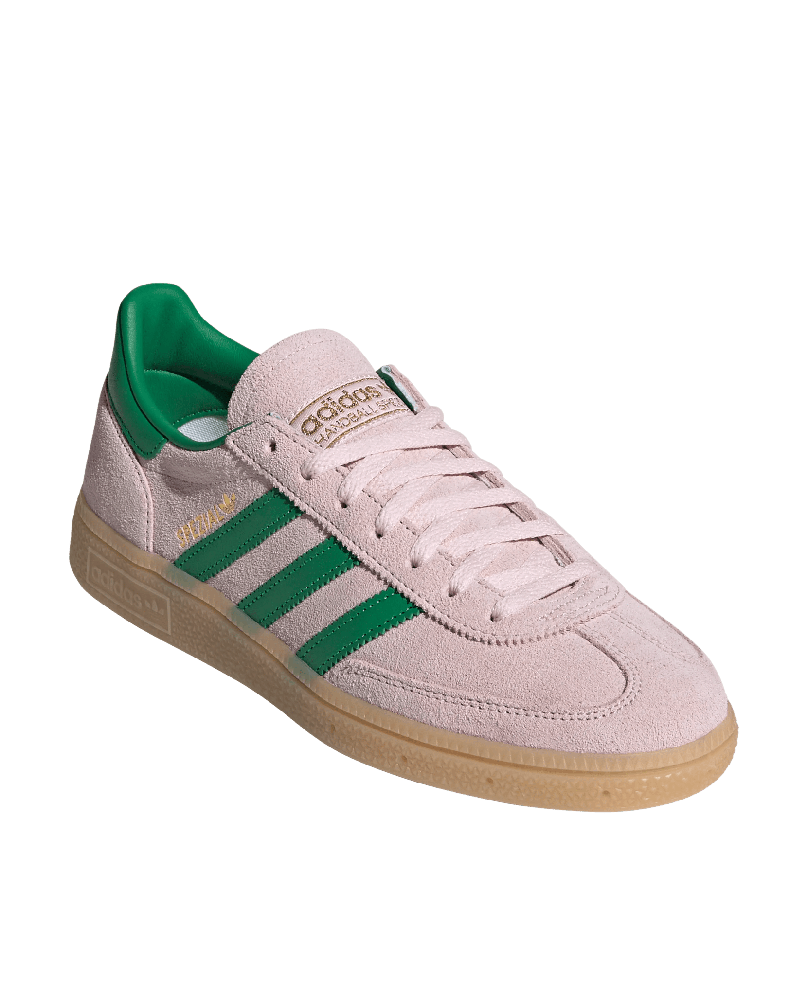 adidas WMNS Handball Spezial (Clear Pink/Green/Gold Metal)