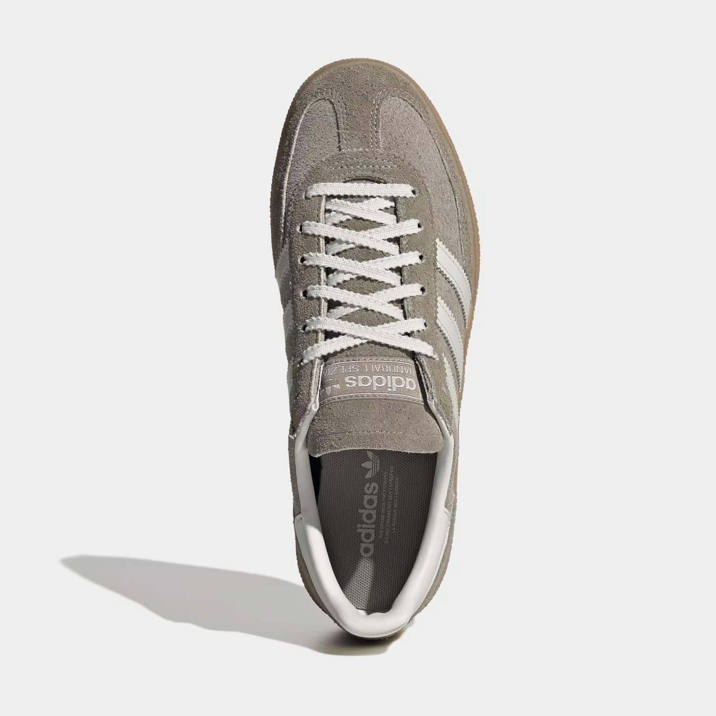 adidas Handball Spezial Womens Lifestyle Shoes (Silver Pebble/Orbit Grey/Gum)