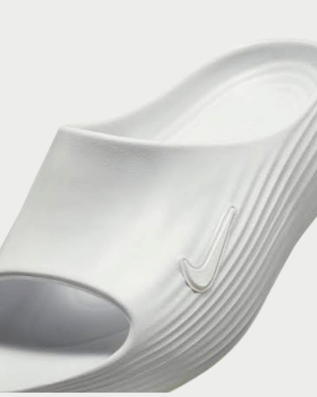 Nike ReactX Rejuven8 Slides - Summit White/Summit White/Summit White