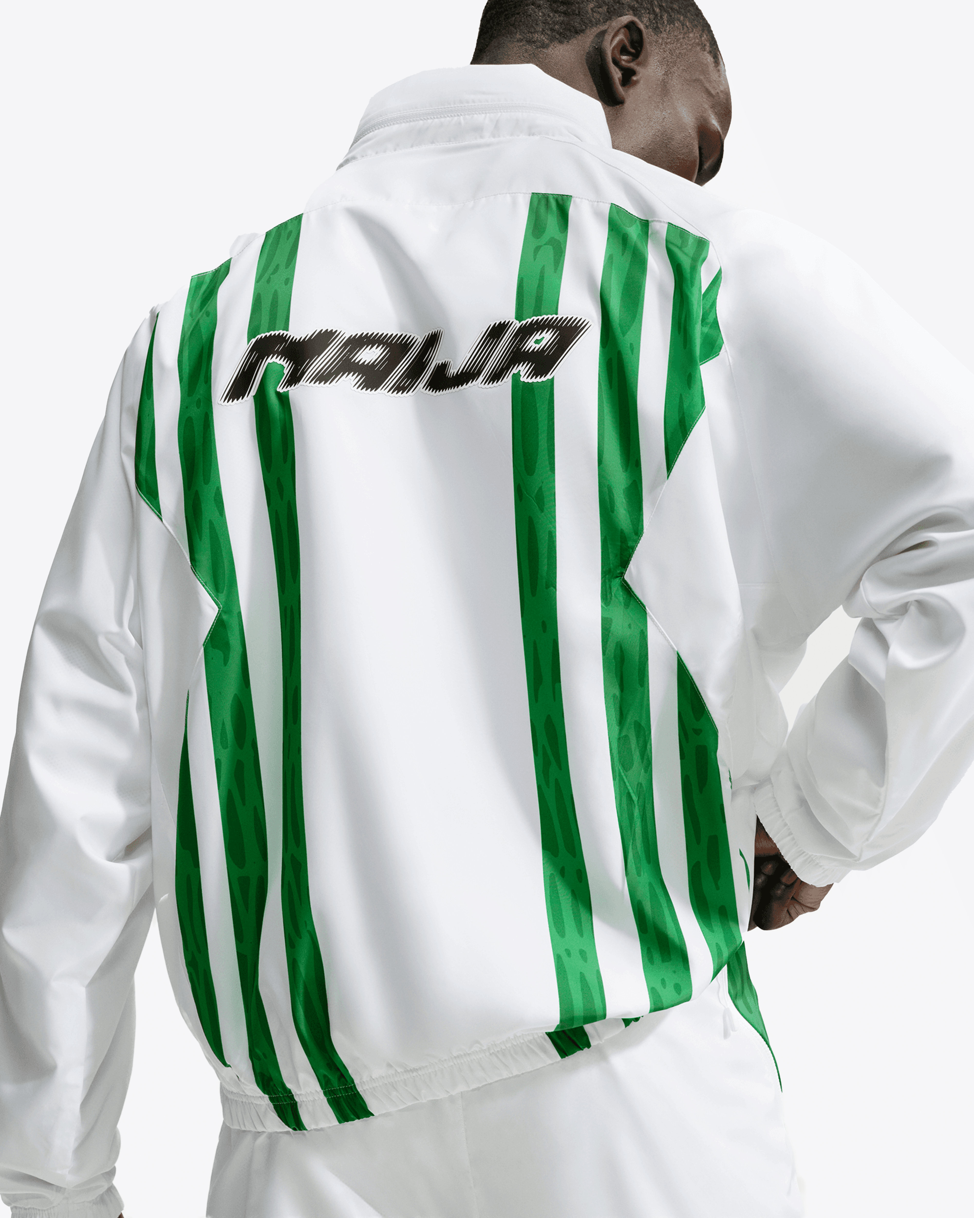 Nike - Men's Slawn Nigeria Lightweight Jacket - (IU7644 - 100)