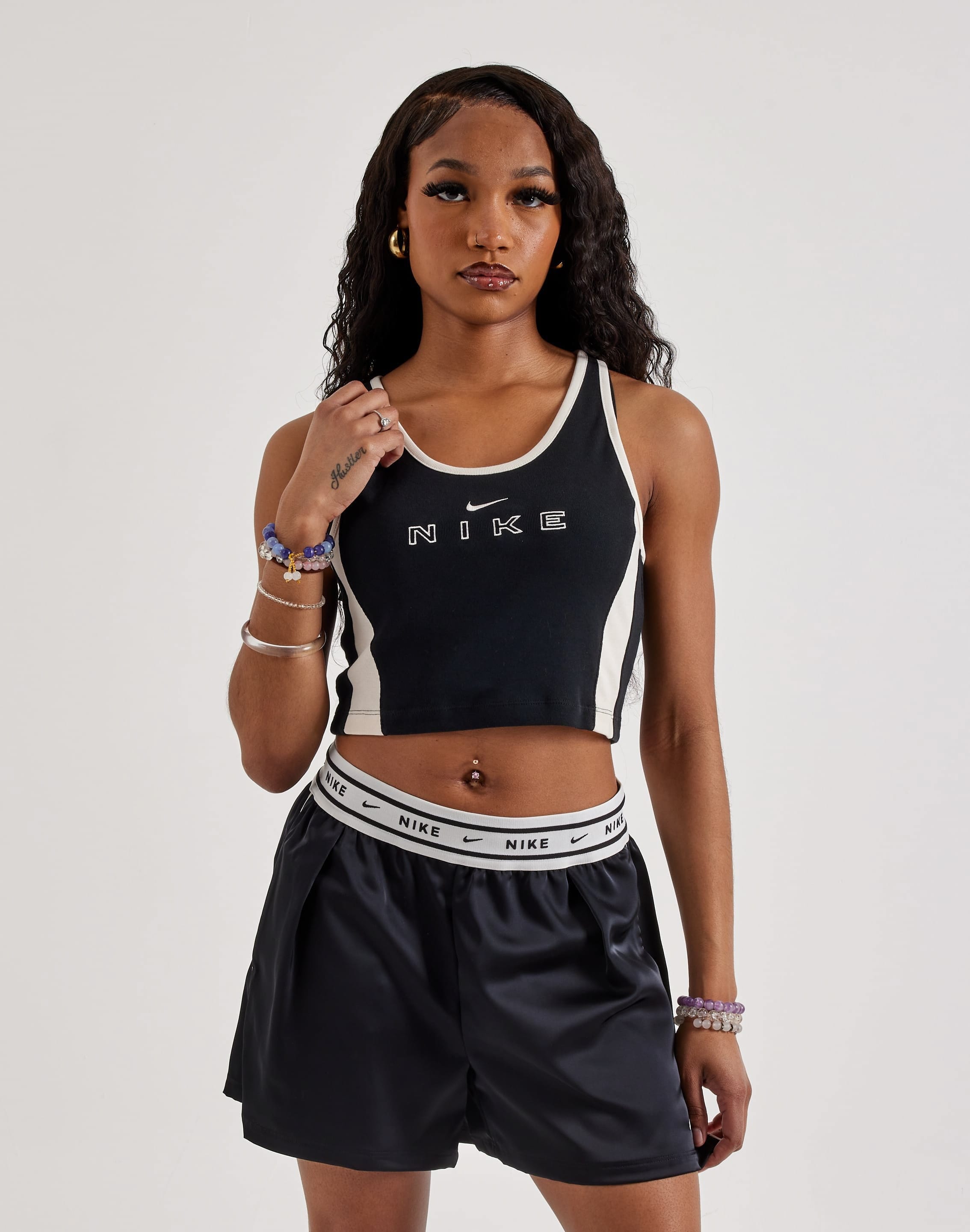 Nike Street Graphic Cropped Tank Top