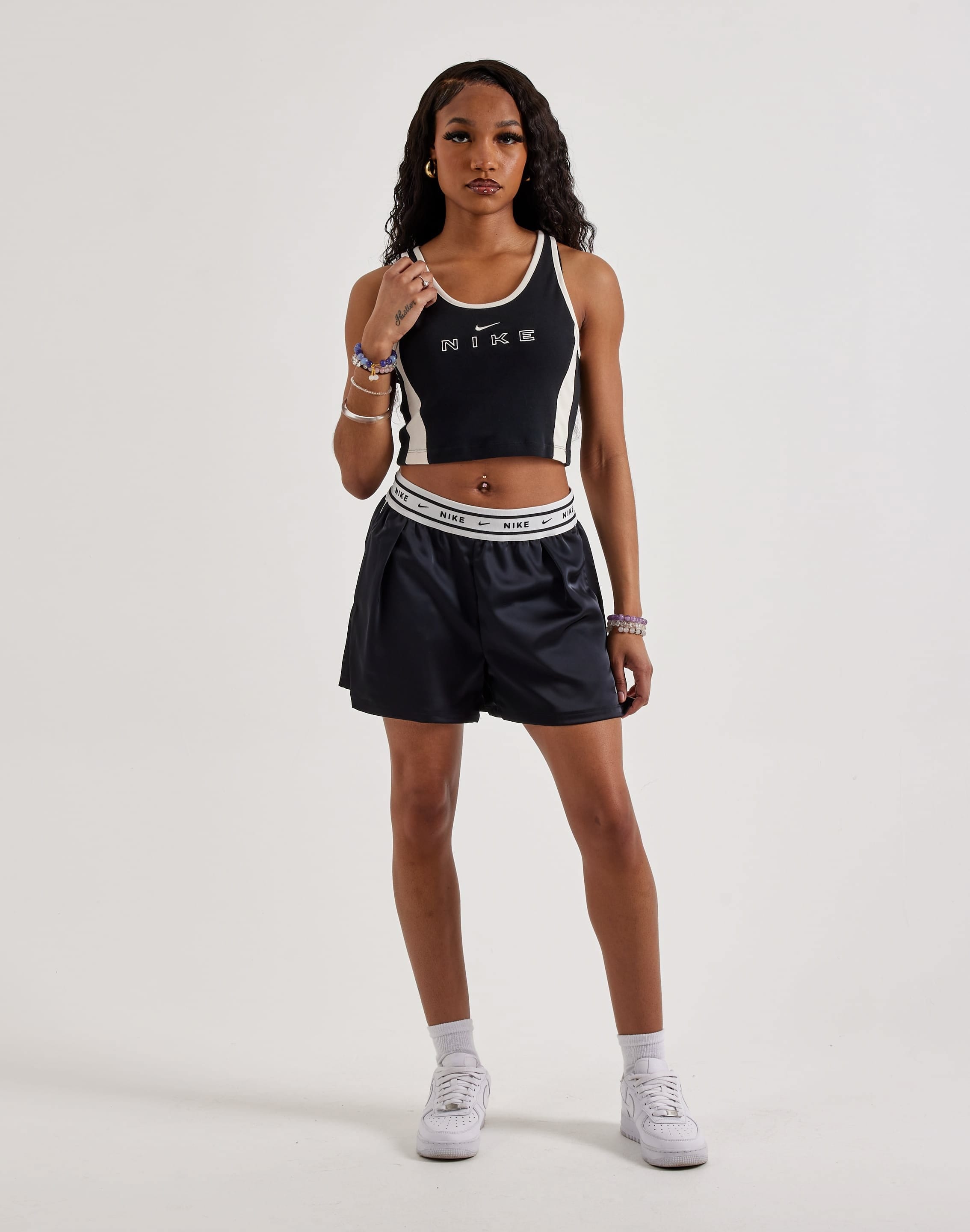 Nike Street Graphic Cropped Tank Top