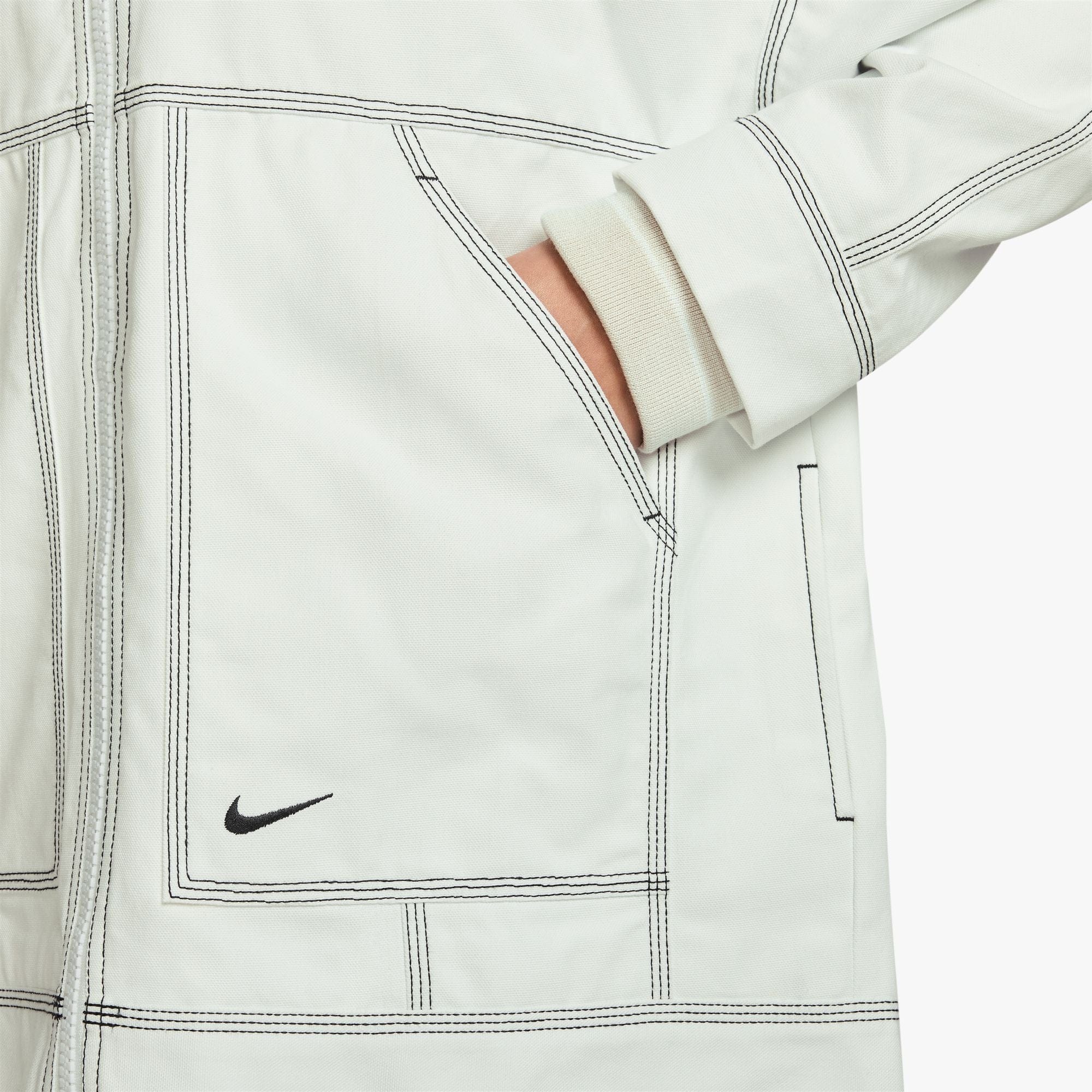 Nike Womens Oversized Graphic Cargo Jacket