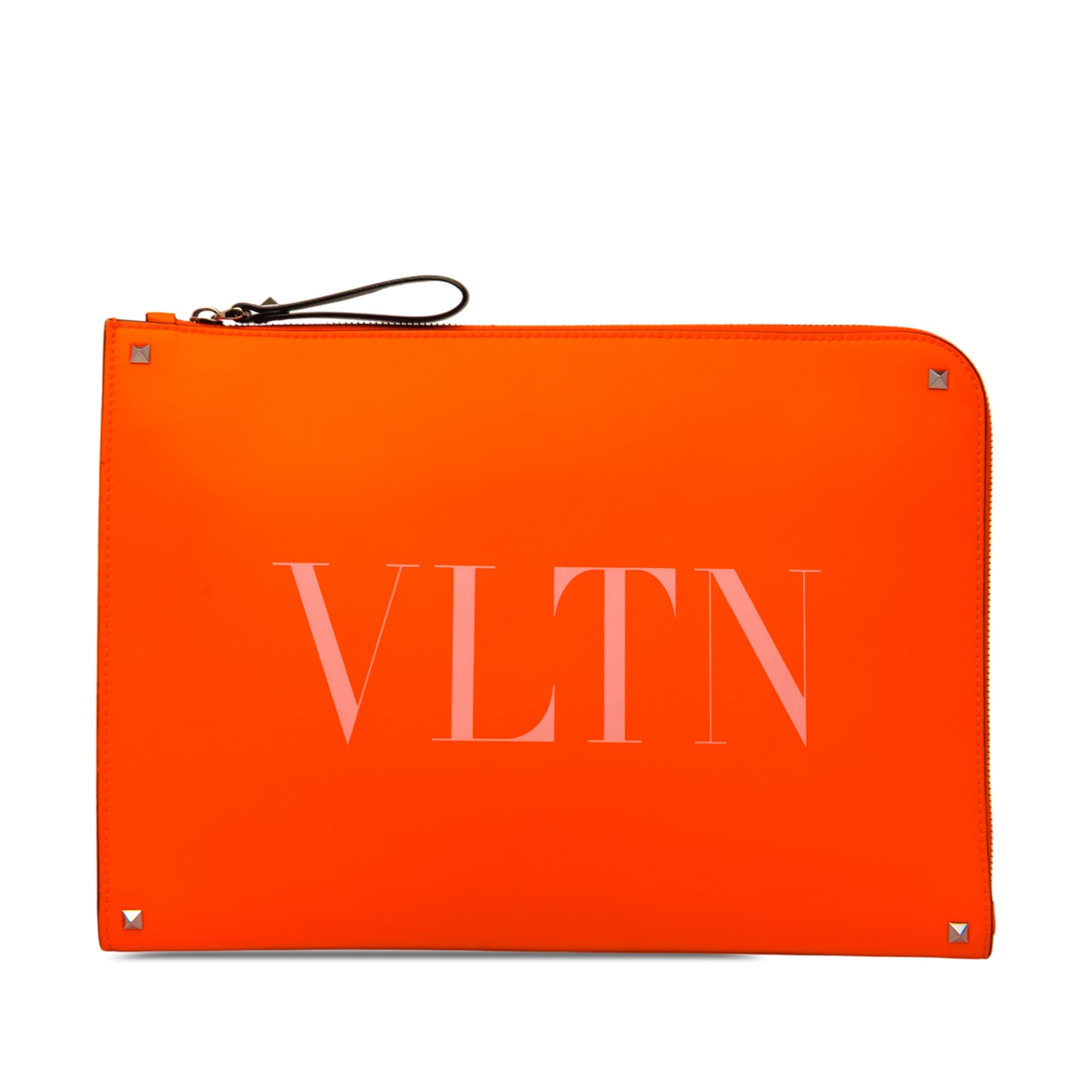 Valentino Leather Rockstud VLTN Document Case
