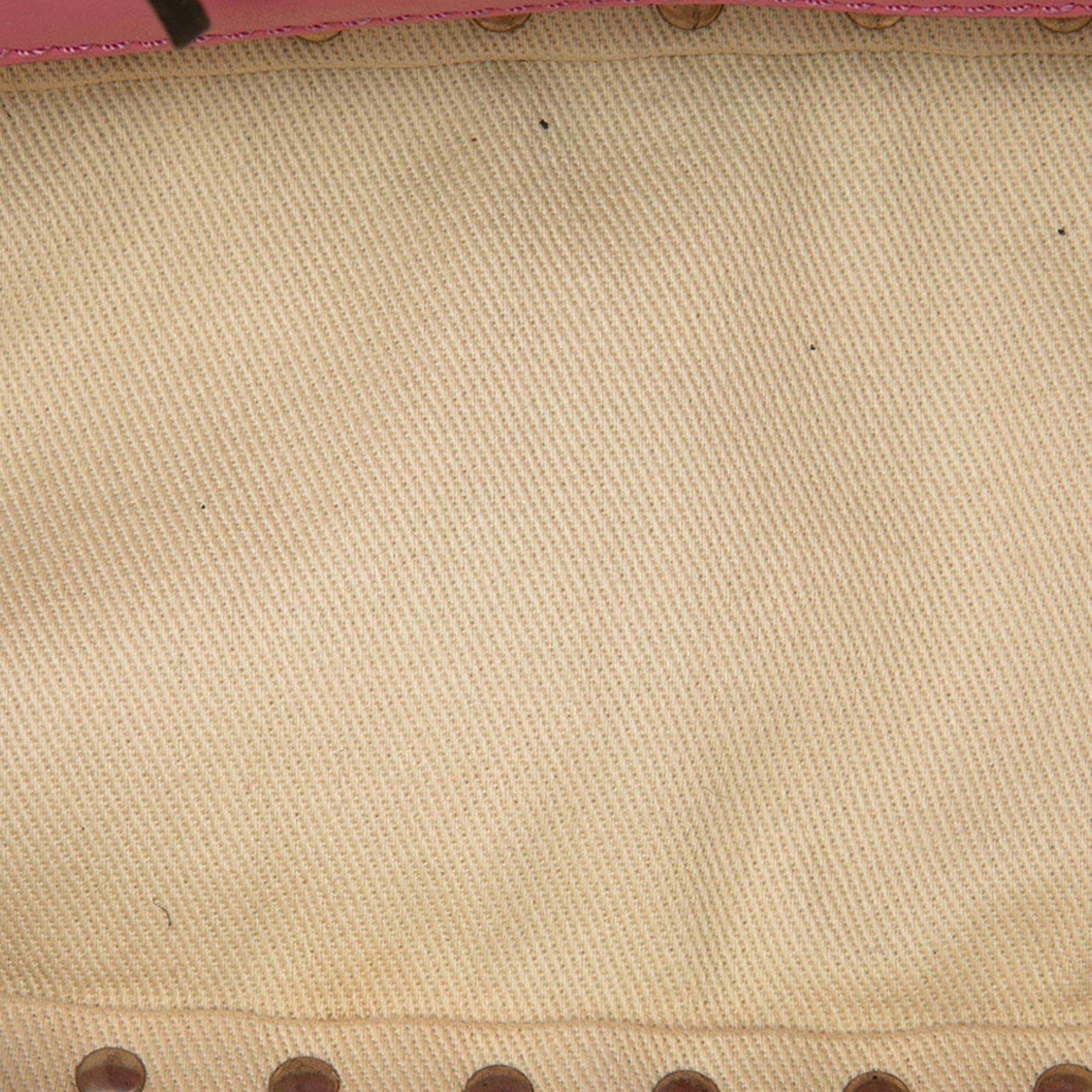 Valentino Mini Leather Rockstud Trapeze Satchel