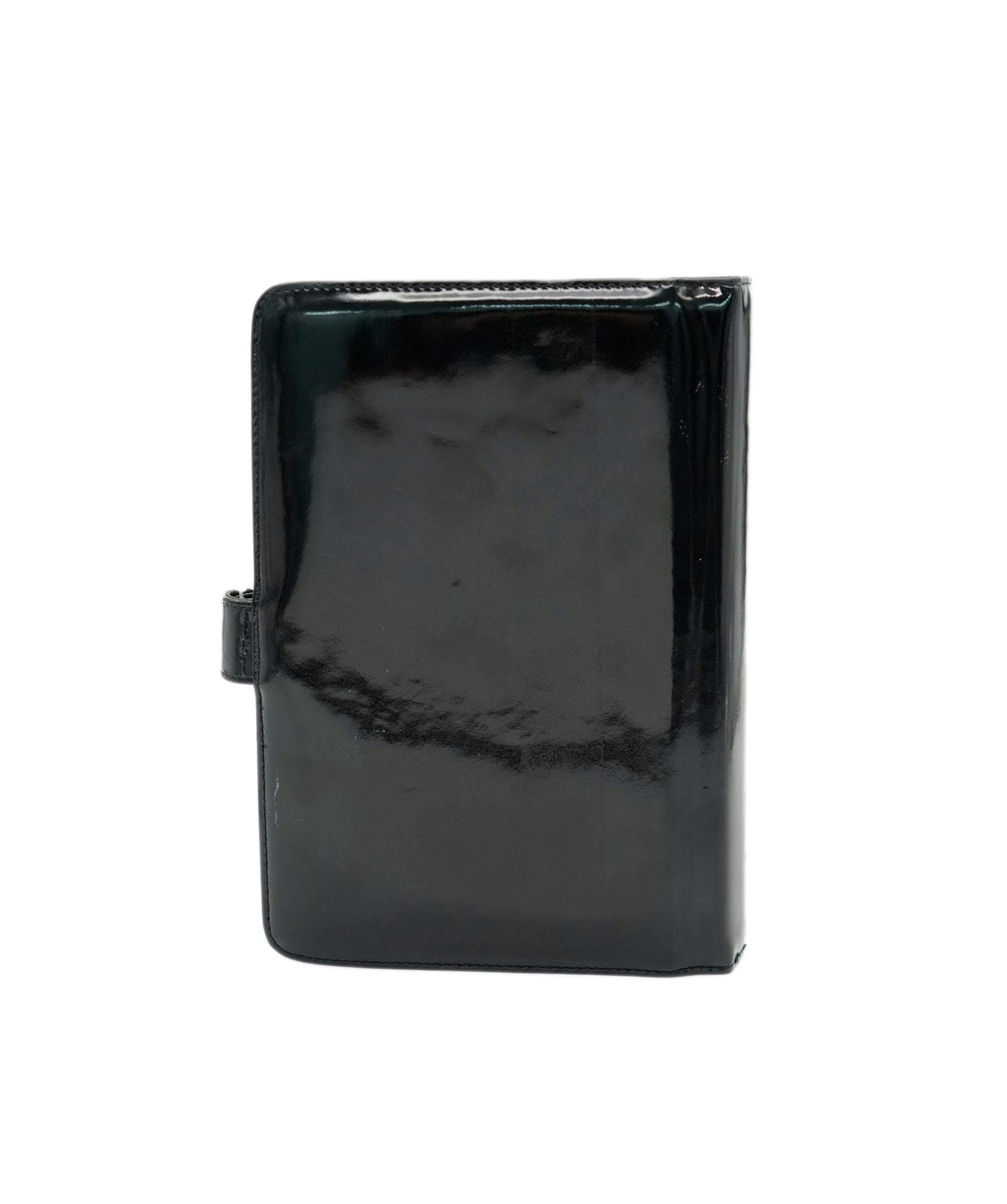 Chanel Black Patent Leather CC Planner/Agenda Cover DXBV0455