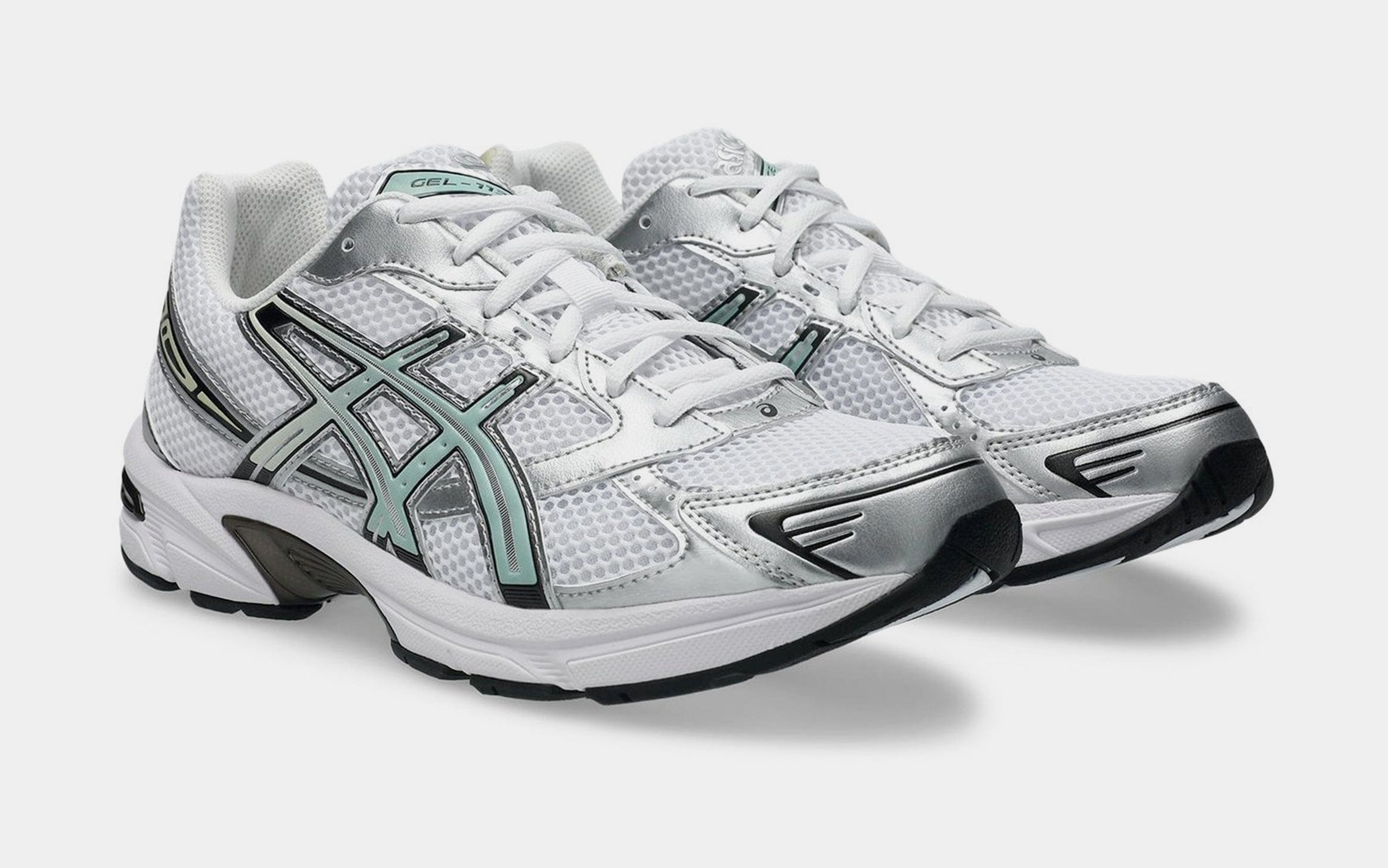 ASICS Gel 1130 Womens Running Shoes (White/Verdigris)