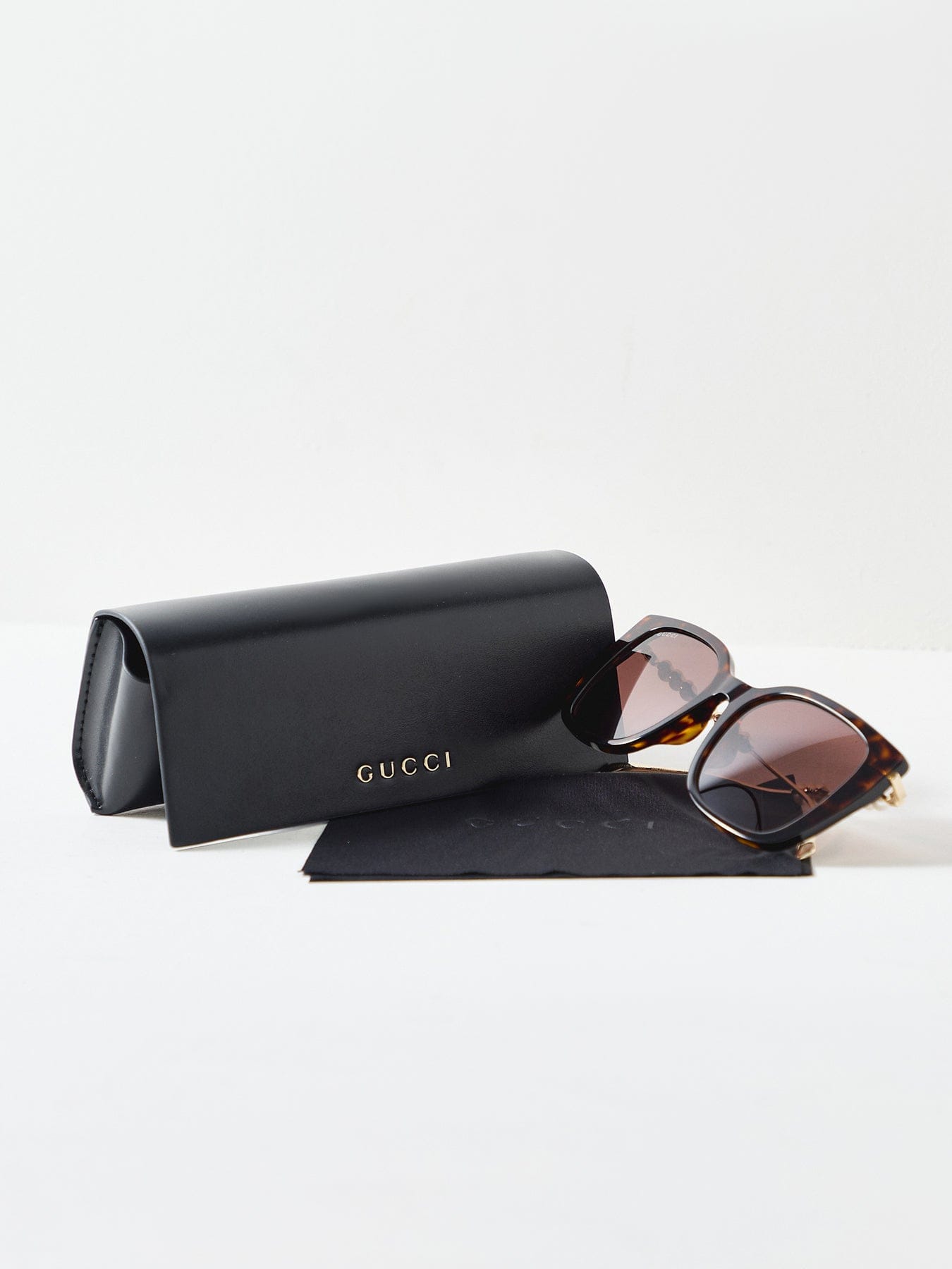 Gucci GG1971SA Cat - Eye Sunglasses Havana