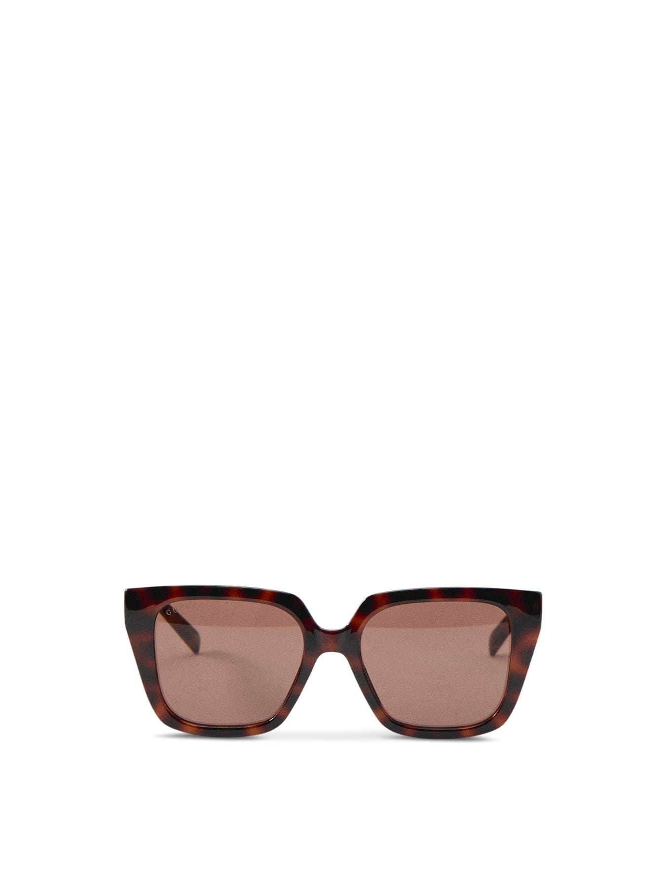 Gucci GG2102S Rectangle Sunglasses Havana