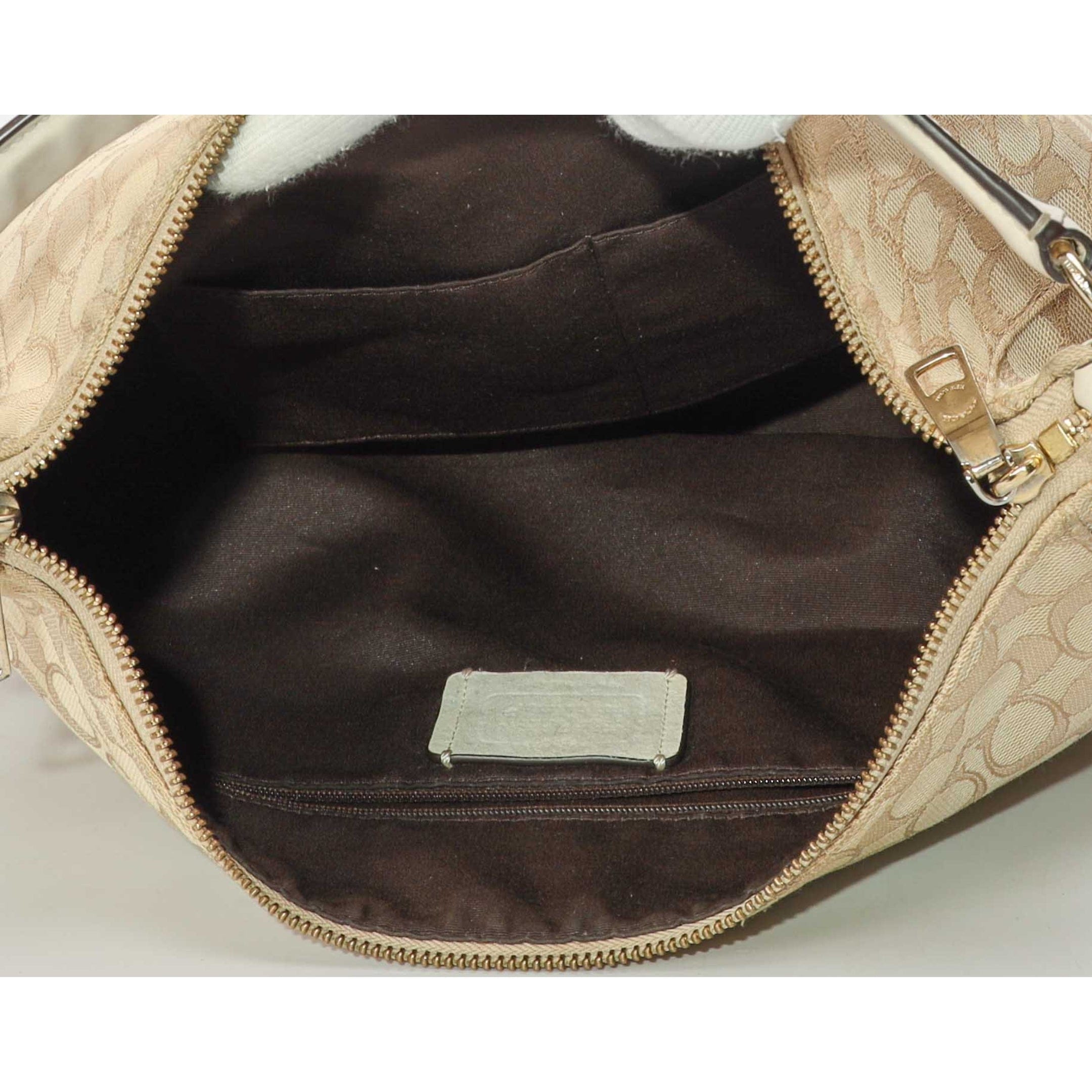 Coach Laurel Signature Canvas Hobo Bag