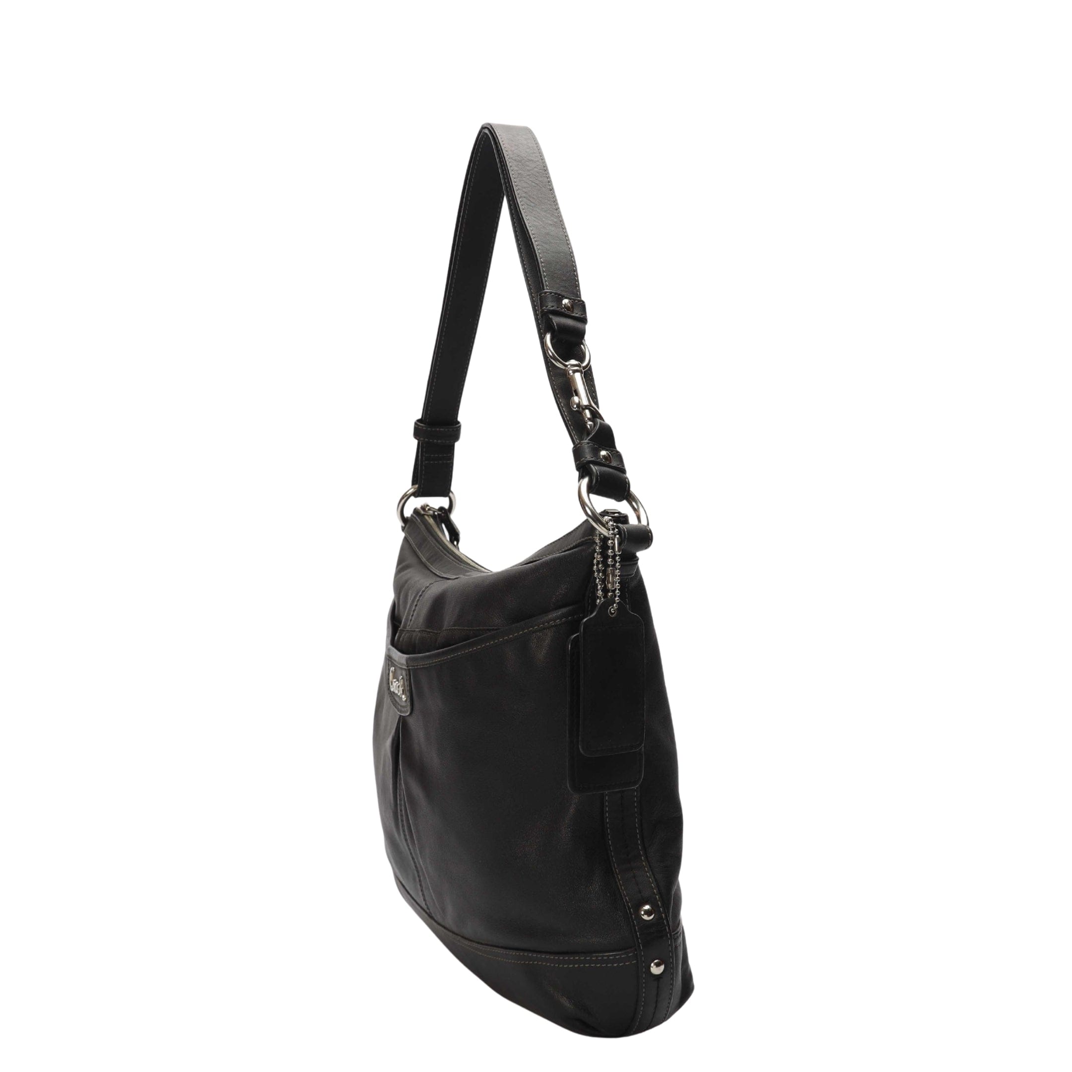 Coach Ashley Black Hobo Bag