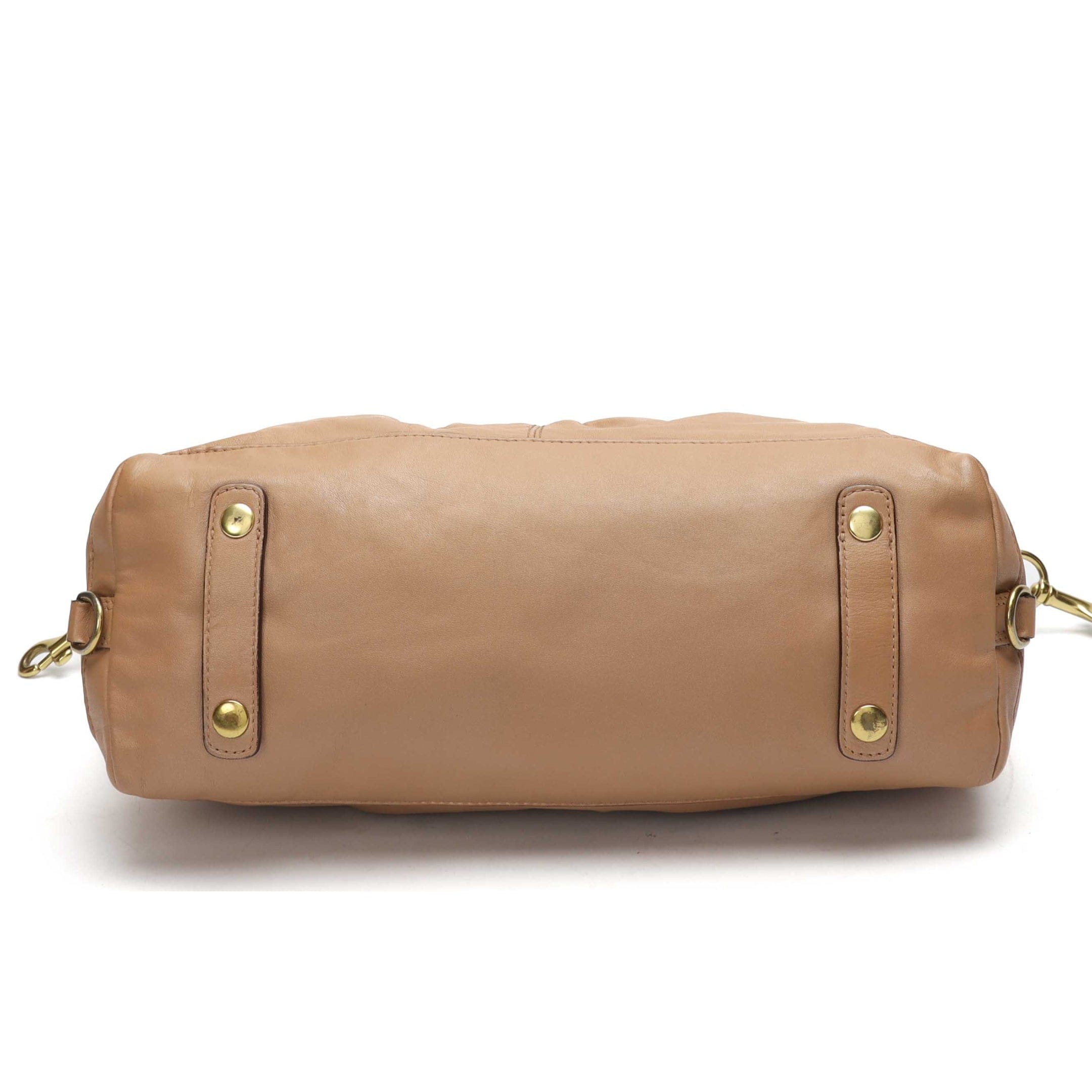 Coach Beige Madison Sabrina Satchel