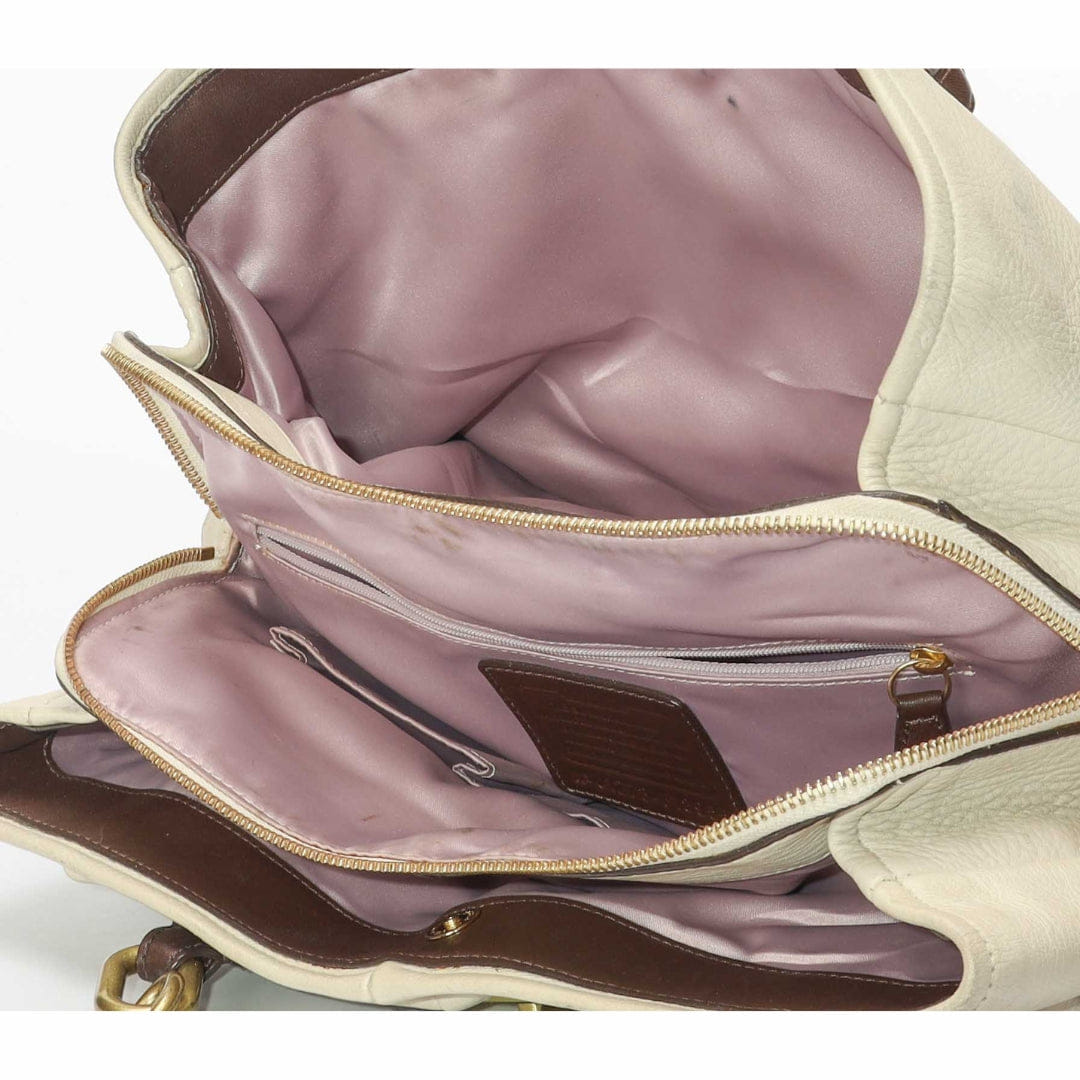 Coach White Jayden Carryall Satchel