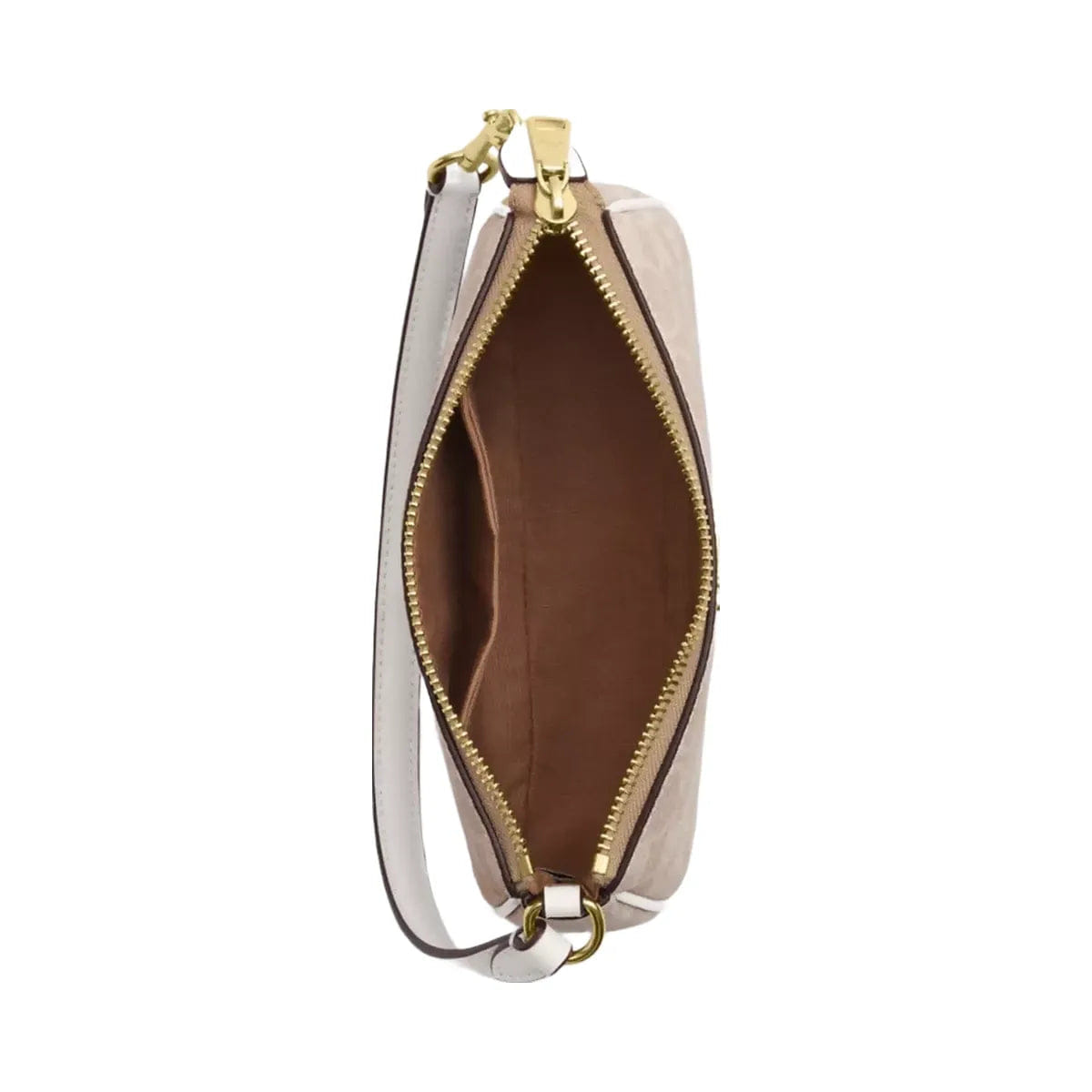 Coach Nolita 19 In Signature Canvas in Gold Sand Chalk