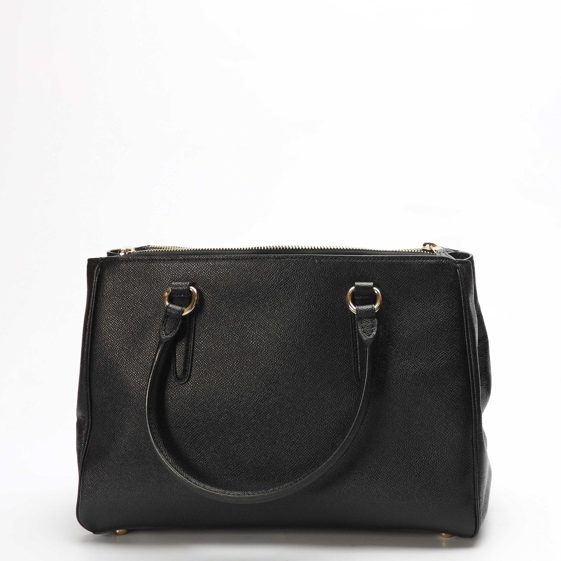 Coach Black Tatum Carryall Satchel