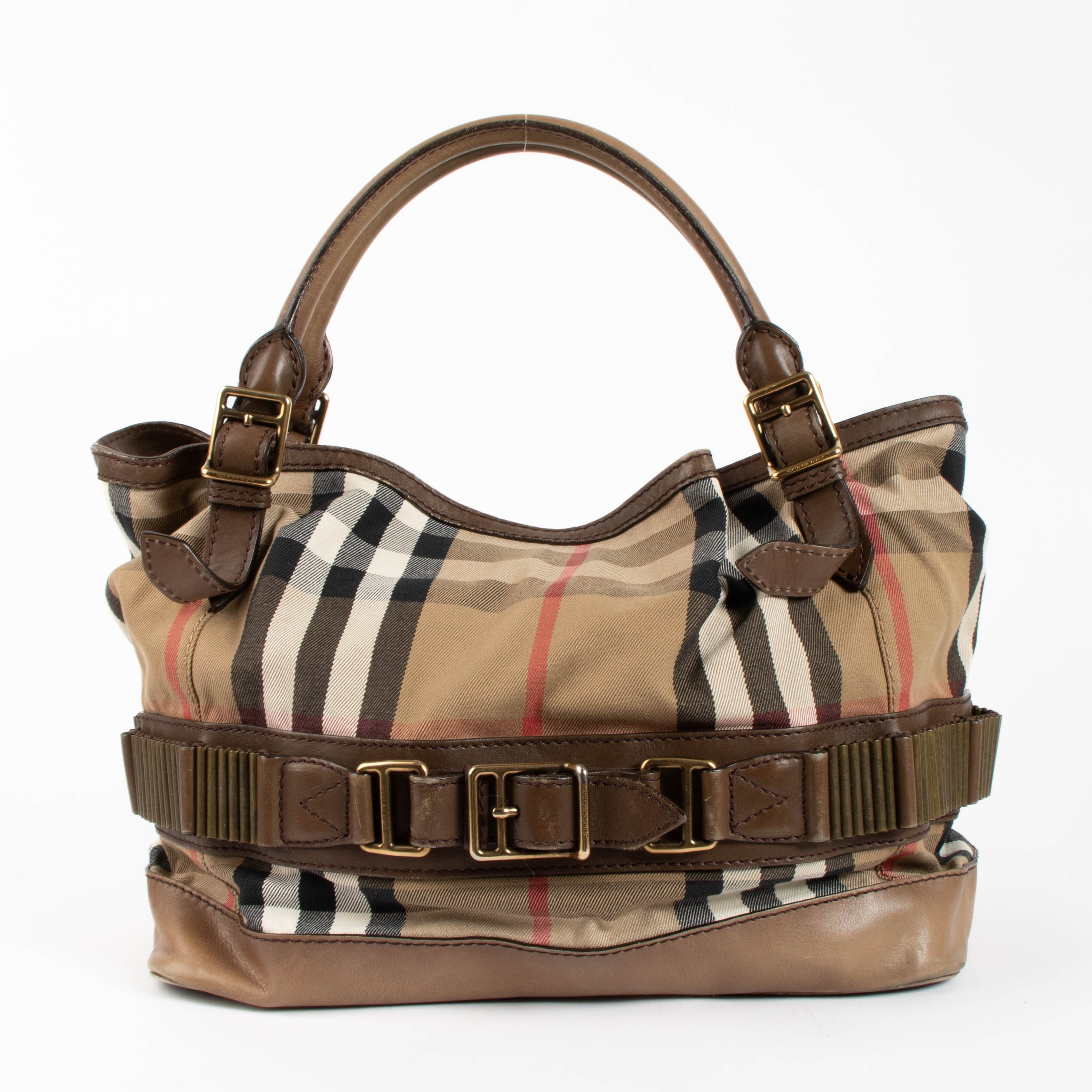 Burberry House Check Brecon Bag