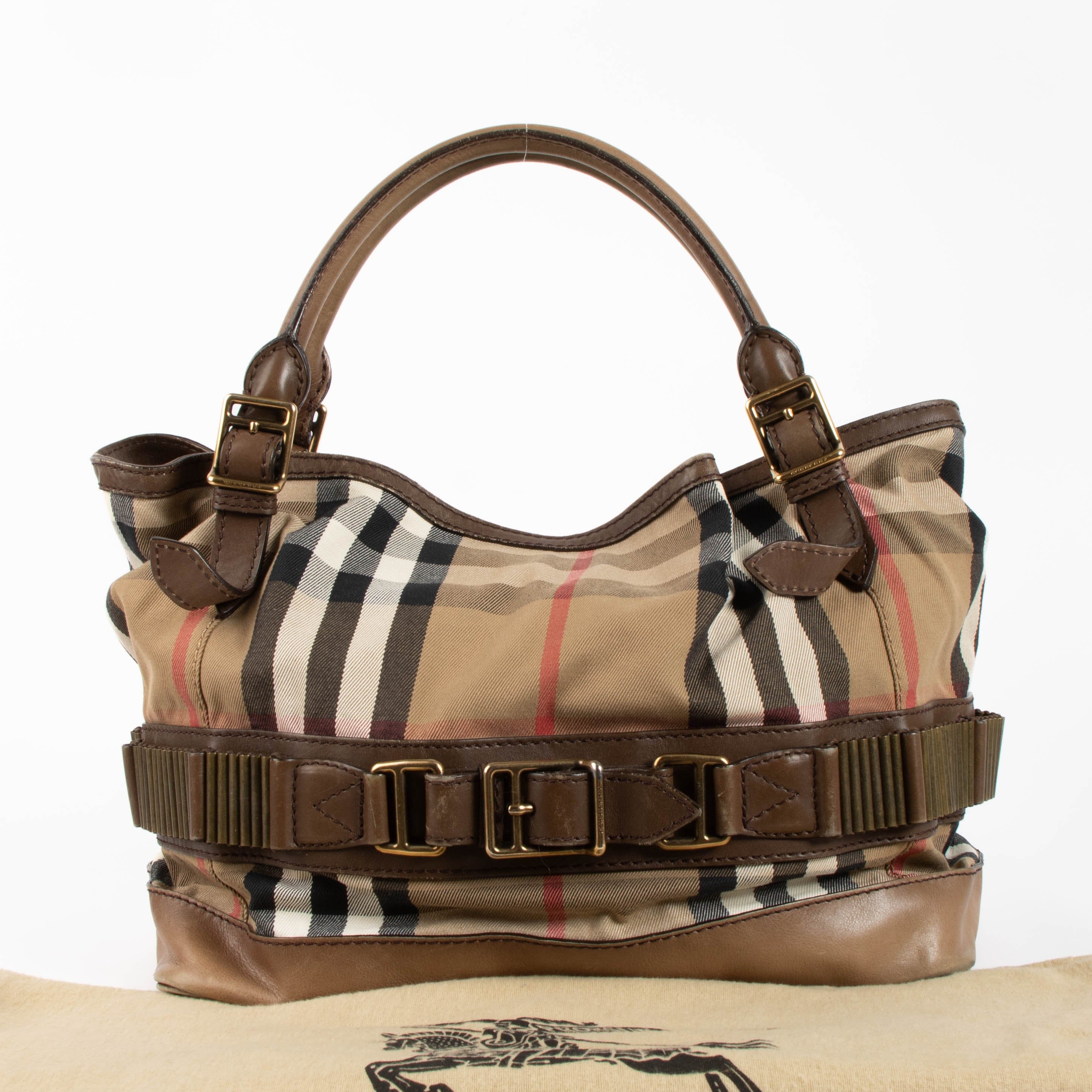 Burberry House Check Brecon Bag