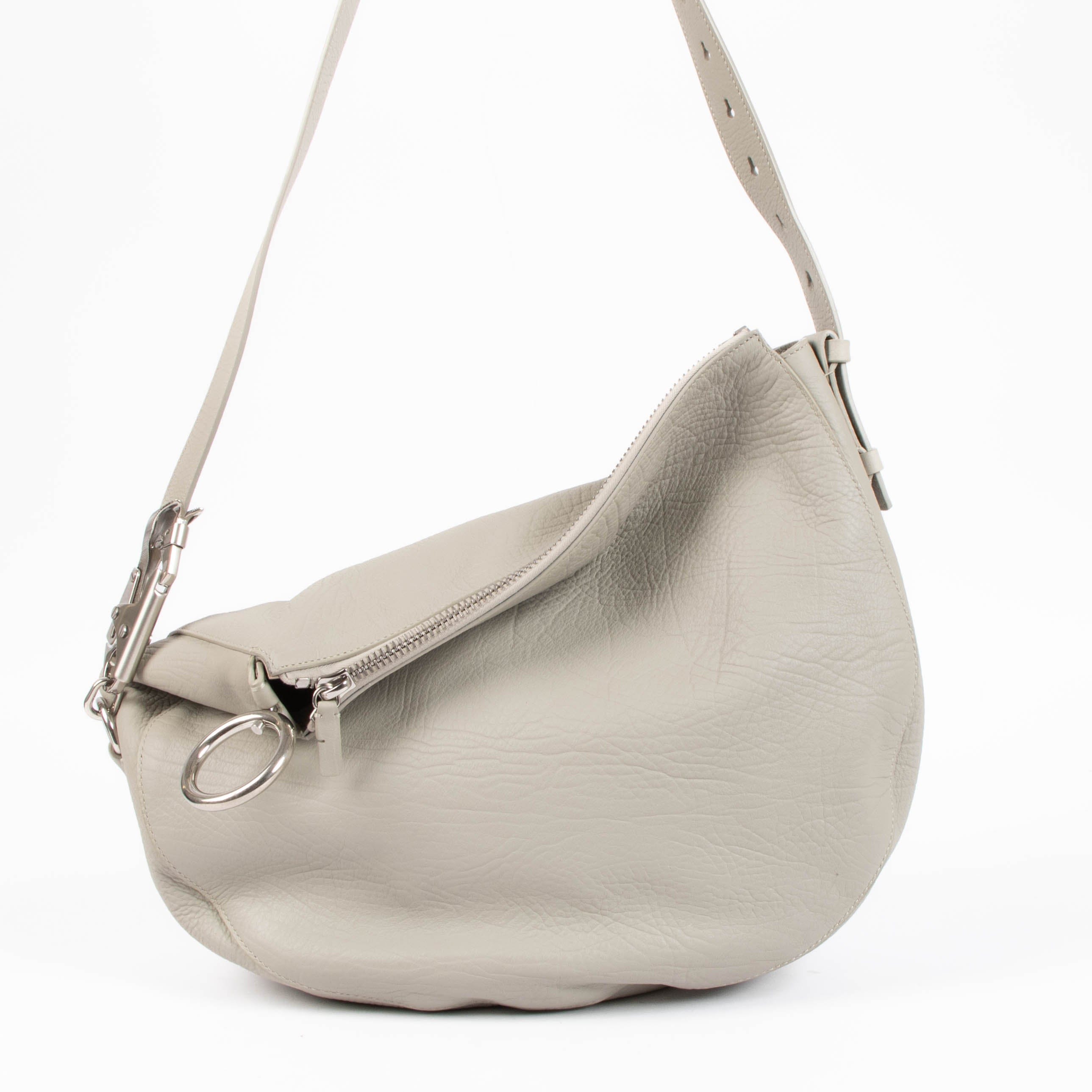 Burberry Grey Large Knight Bag