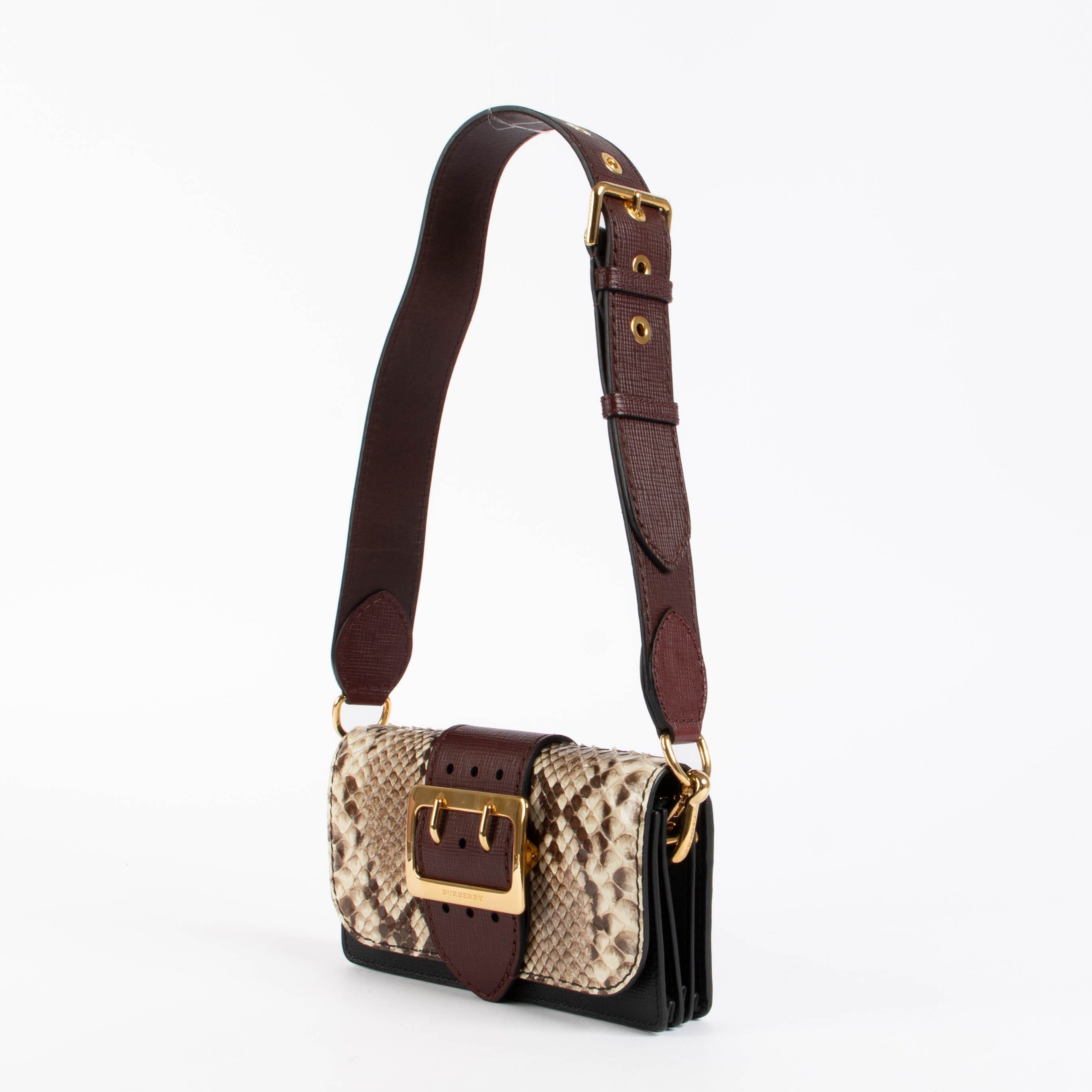 Burberry Python Small Madison bag