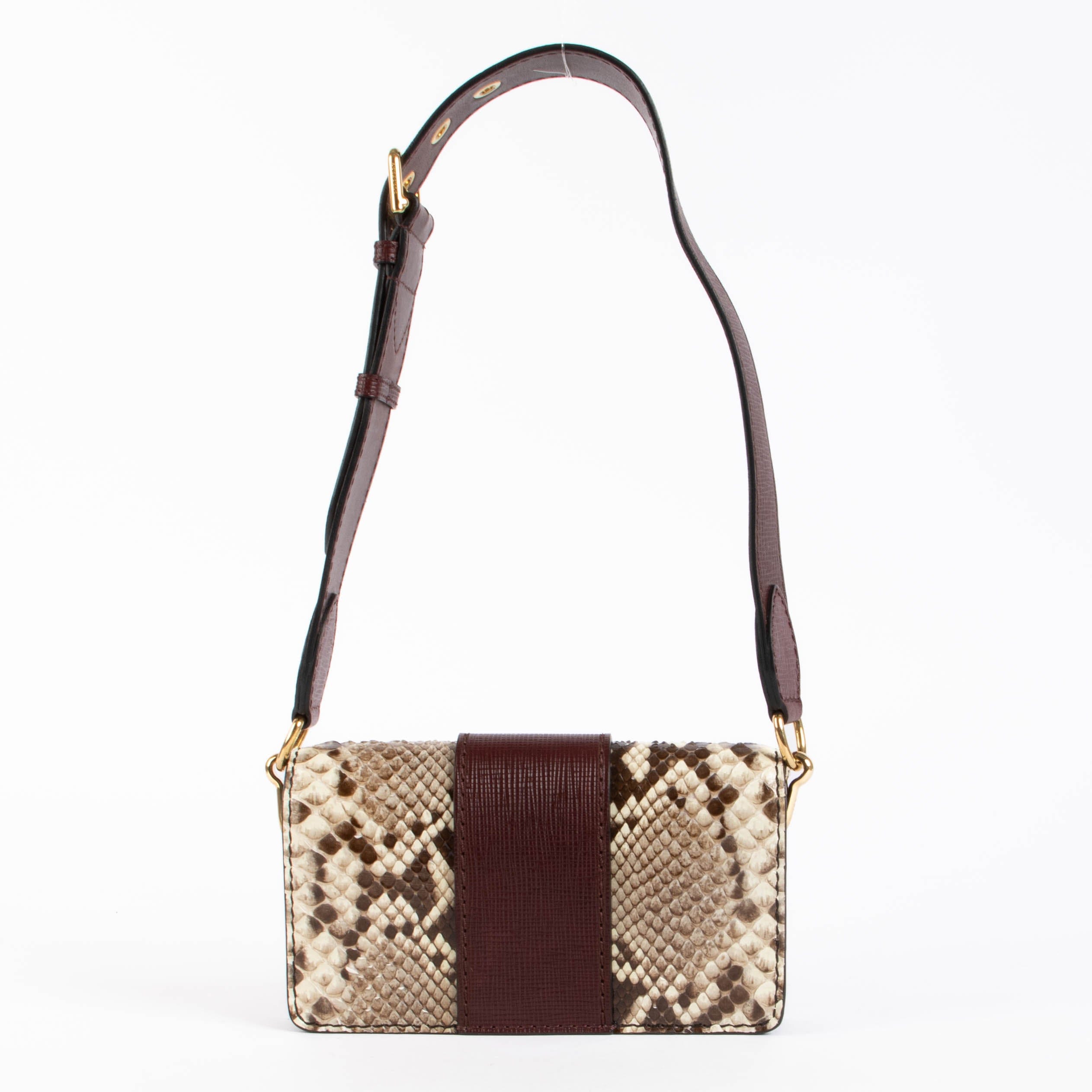 Burberry Python Small Madison bag