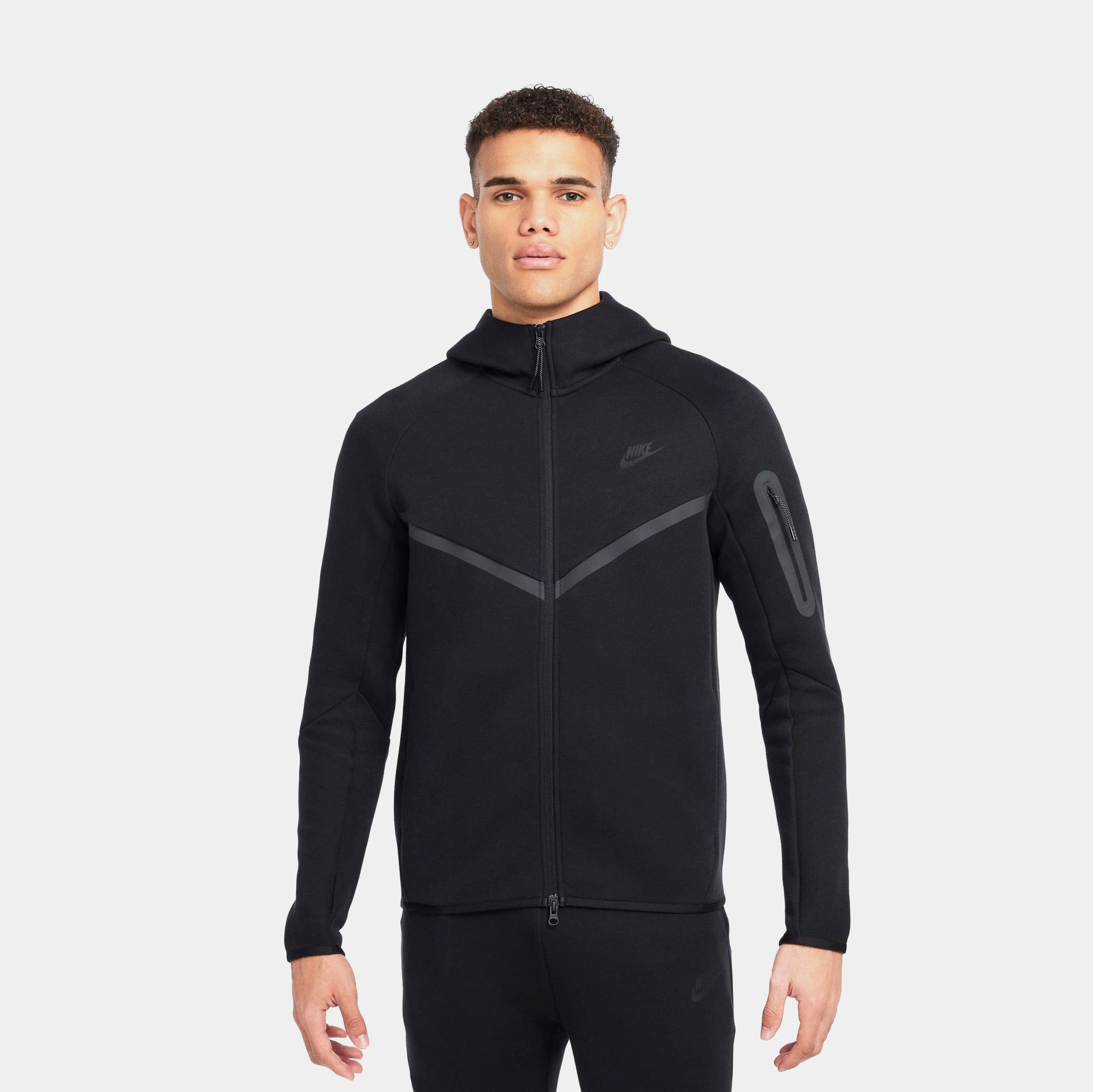 Nike NSW Tech Fleece Full Zip Mens Hoodie (Black)